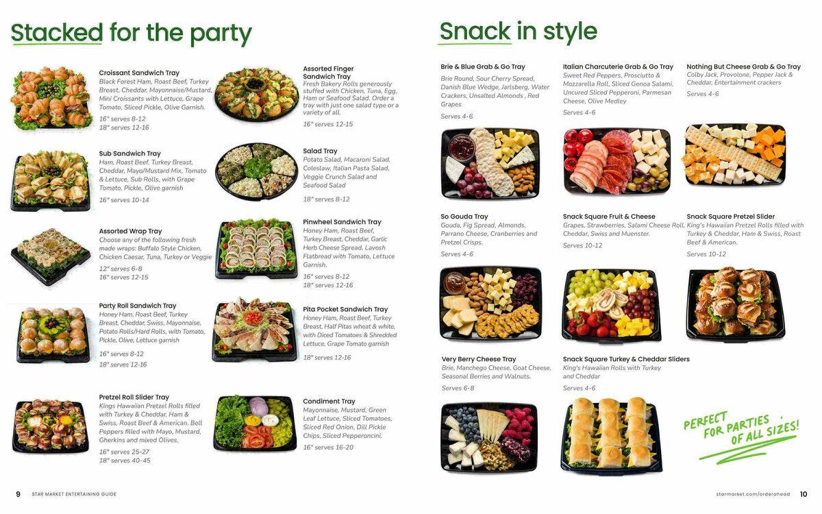 Star Market Entertaining Guide Weekly Ad from November 28
