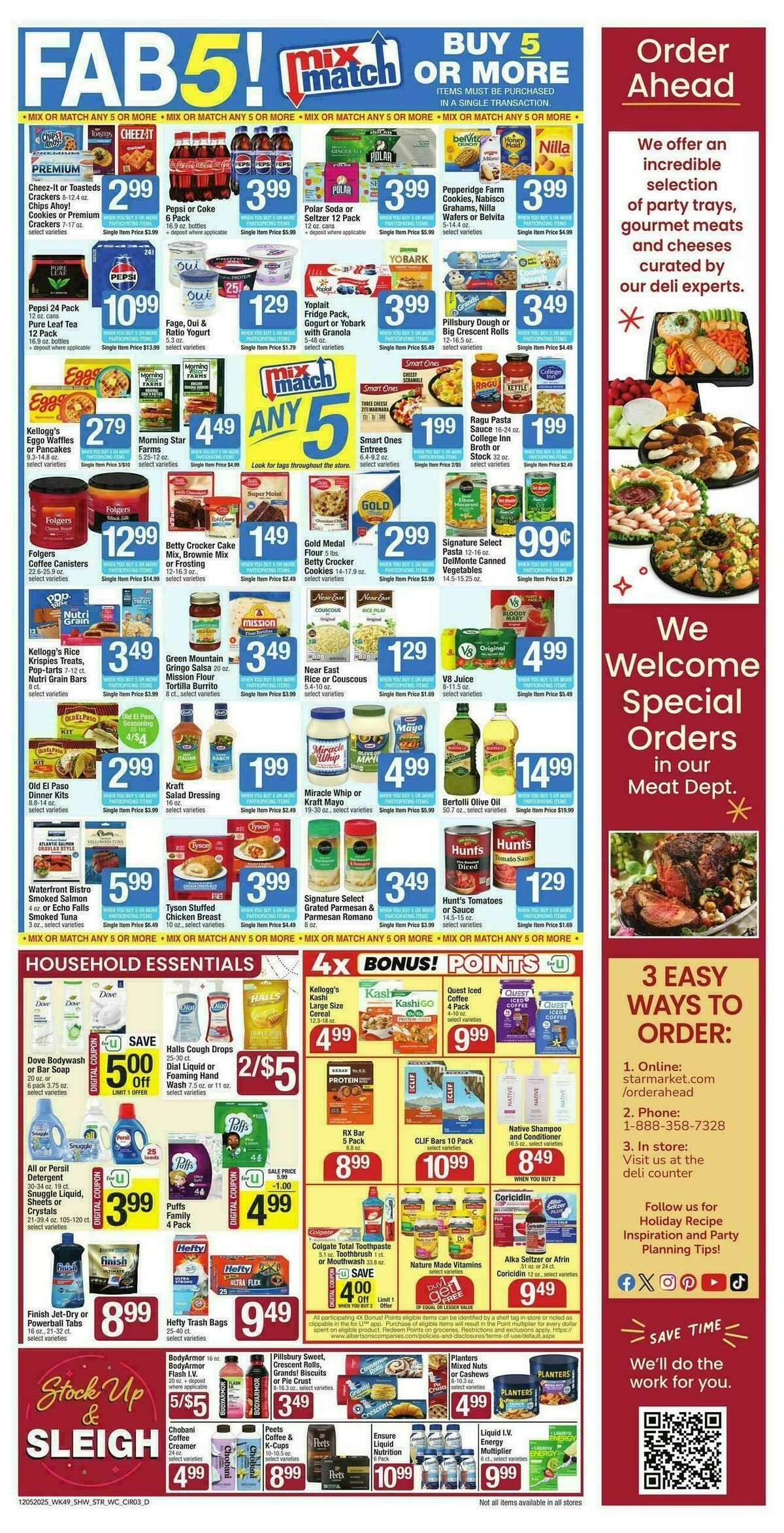 Star Market Weekly Ad from December 5