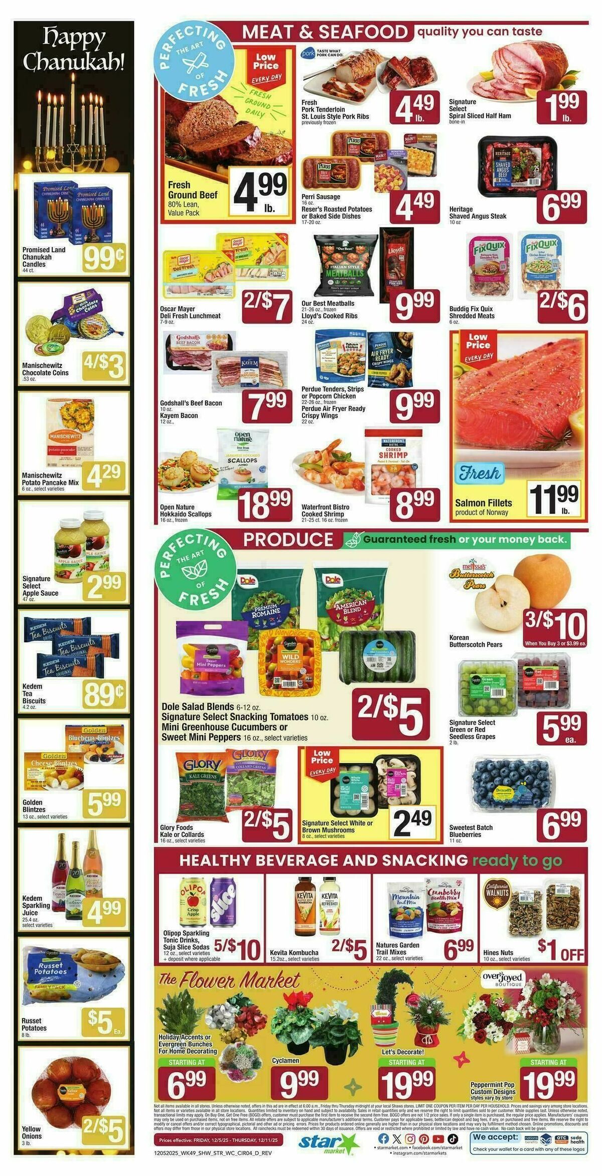 Star Market Weekly Ad from December 5