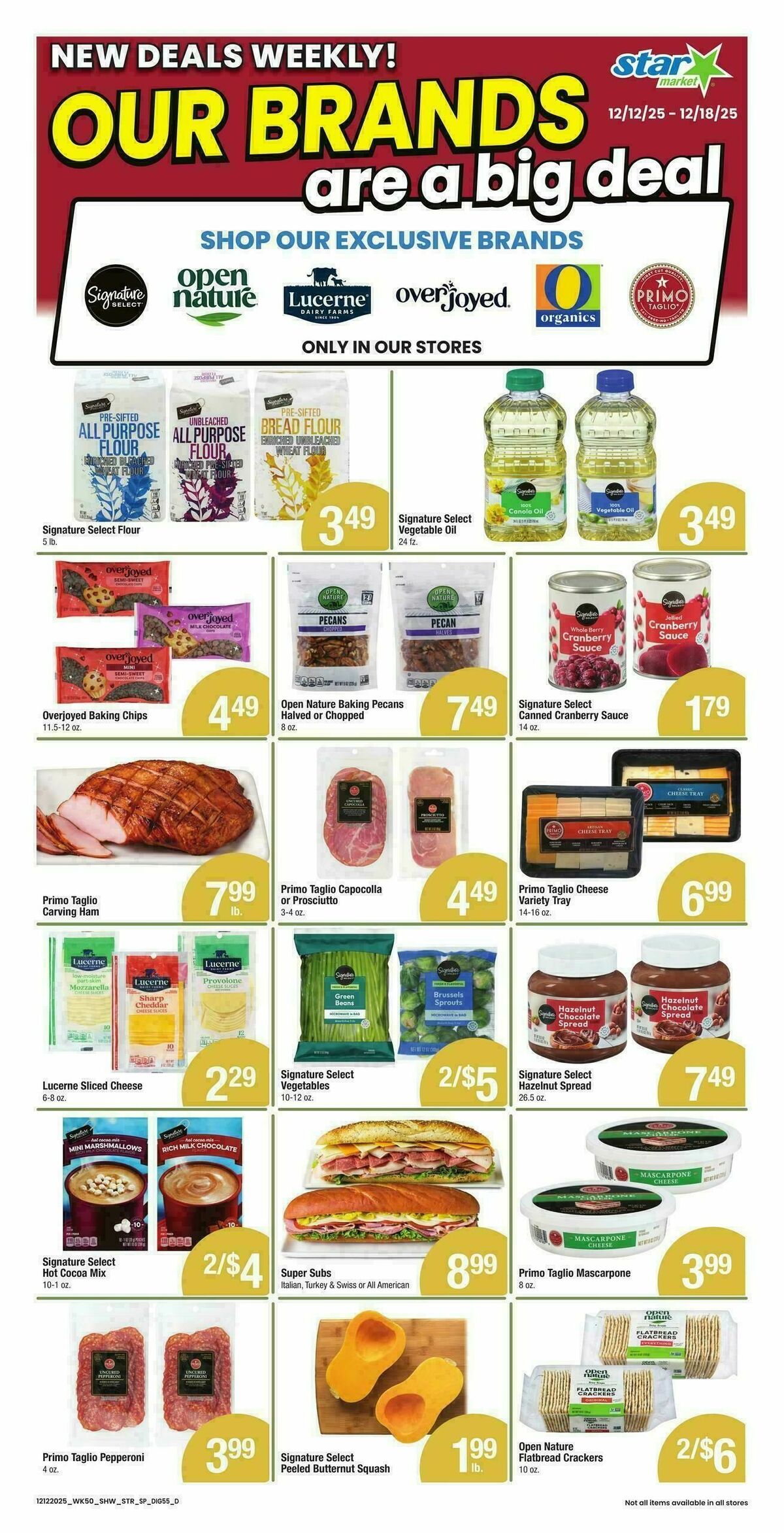 Star Market Weekly Ad from December 12