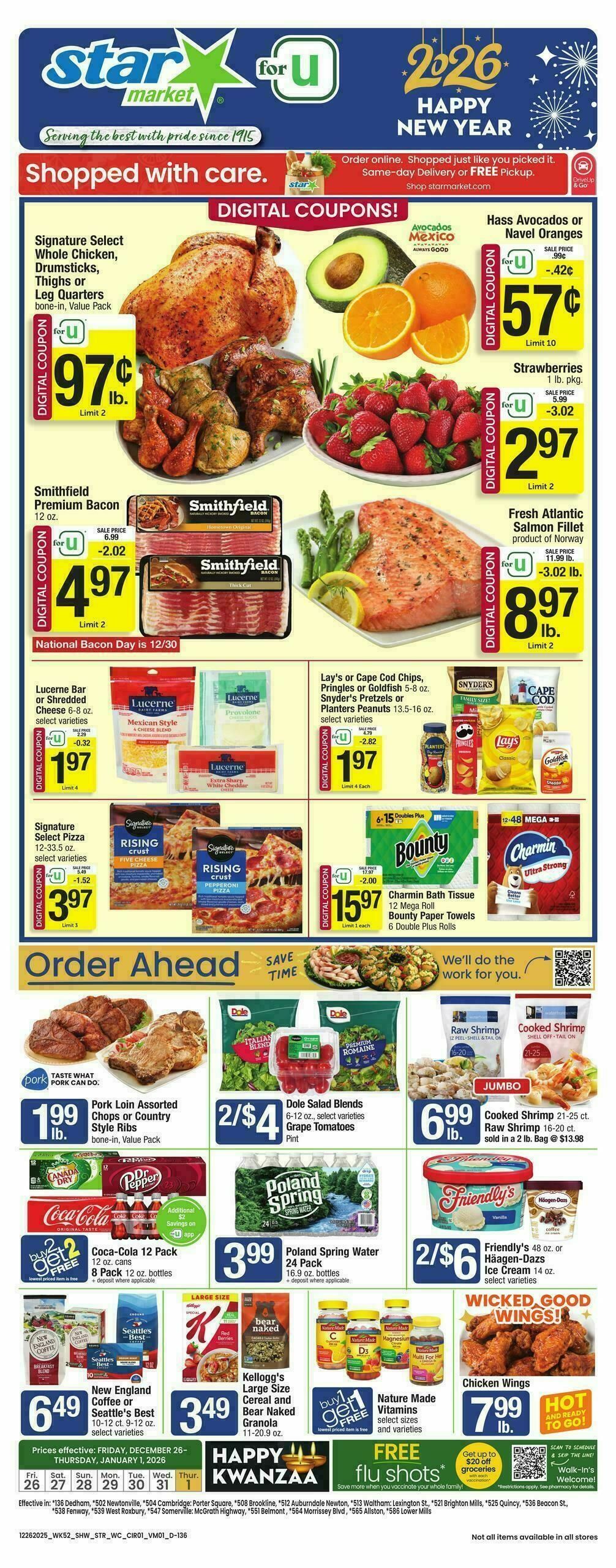 Star Market Weekly Ad from December 26