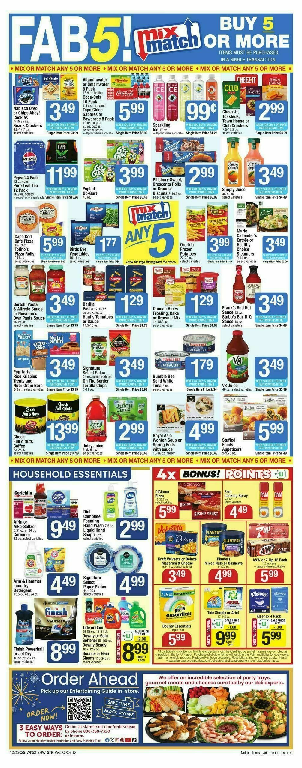 Star Market Weekly Ad from December 26