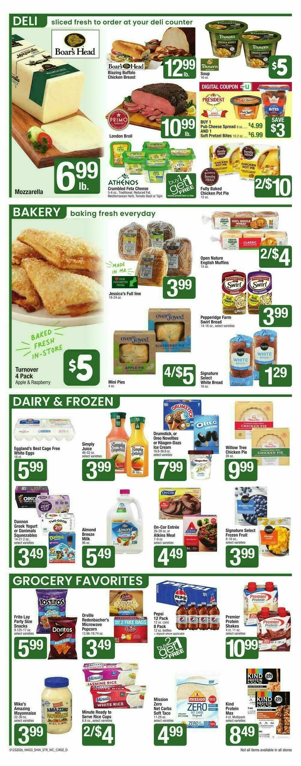 Star Market Weekly Ad from January 23