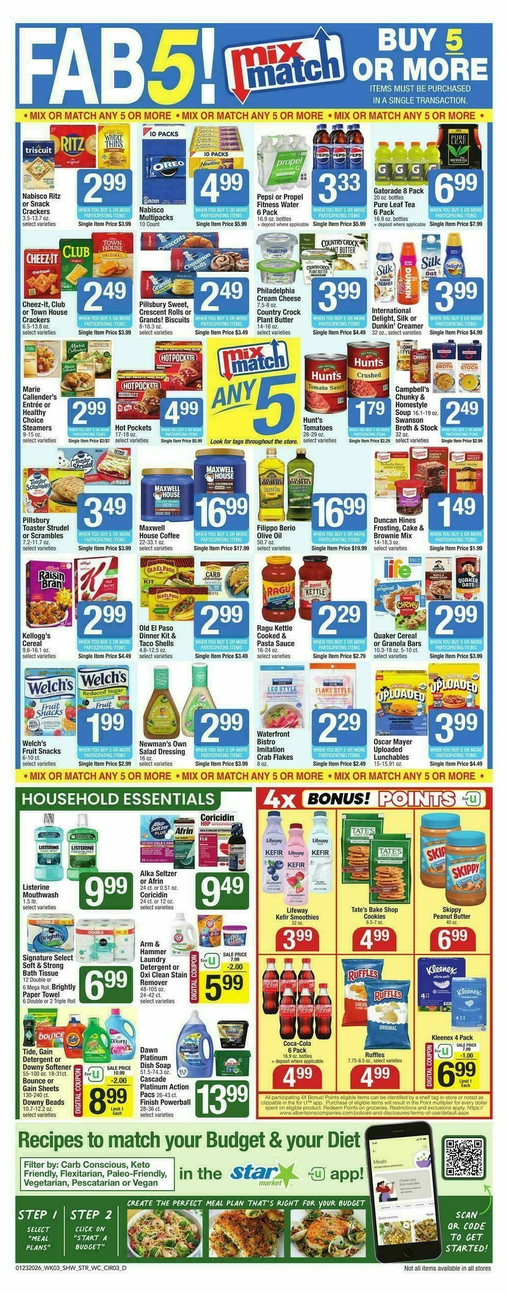 Star Market Weekly Ad from January 23