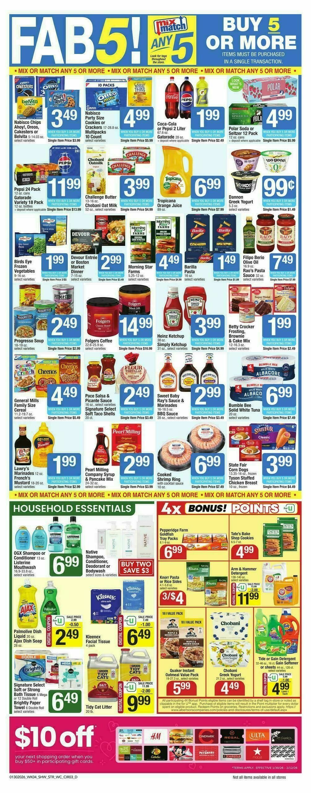 Star Market Weekly Ad from January 30