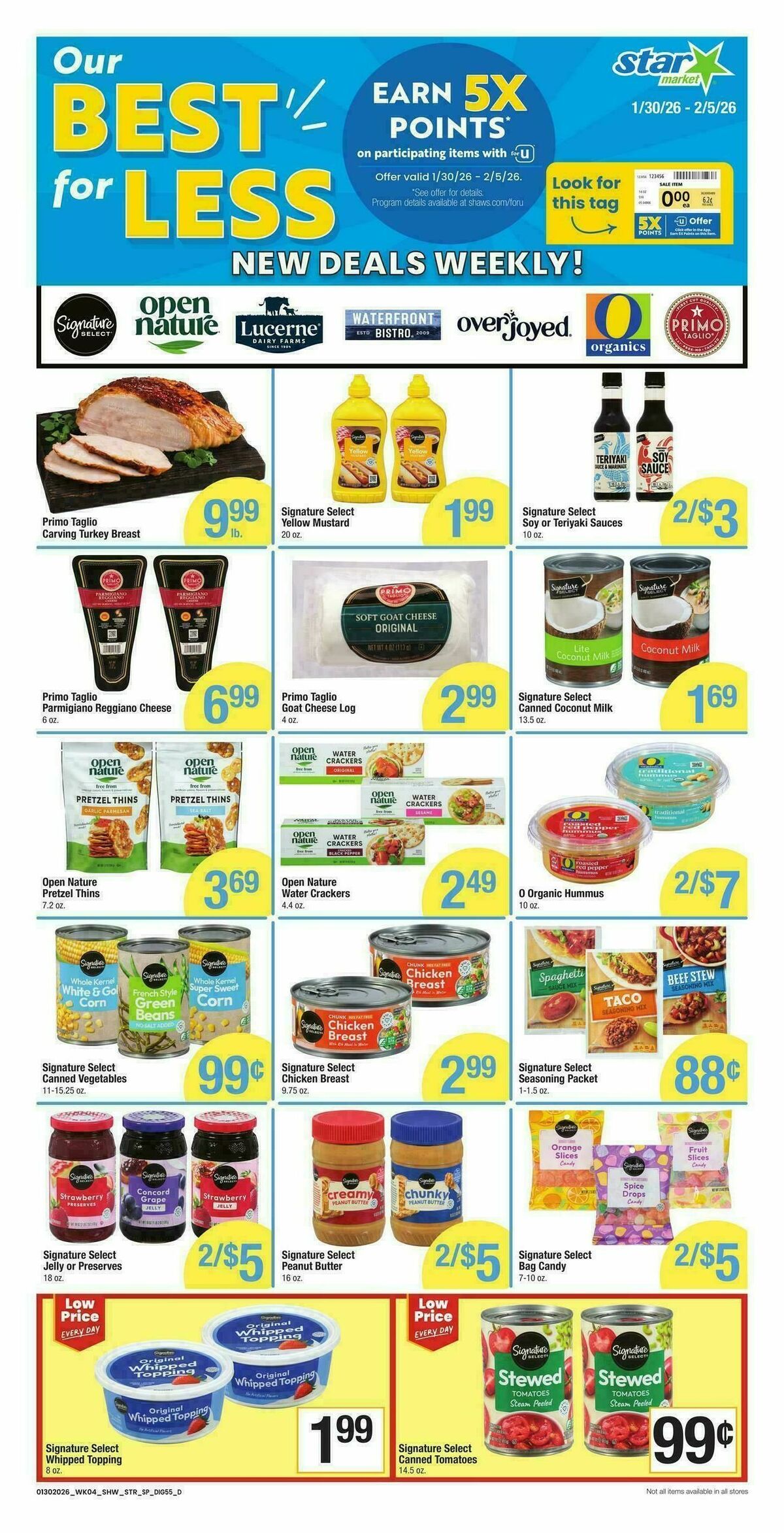 Star Market Weekly Ad from January 30