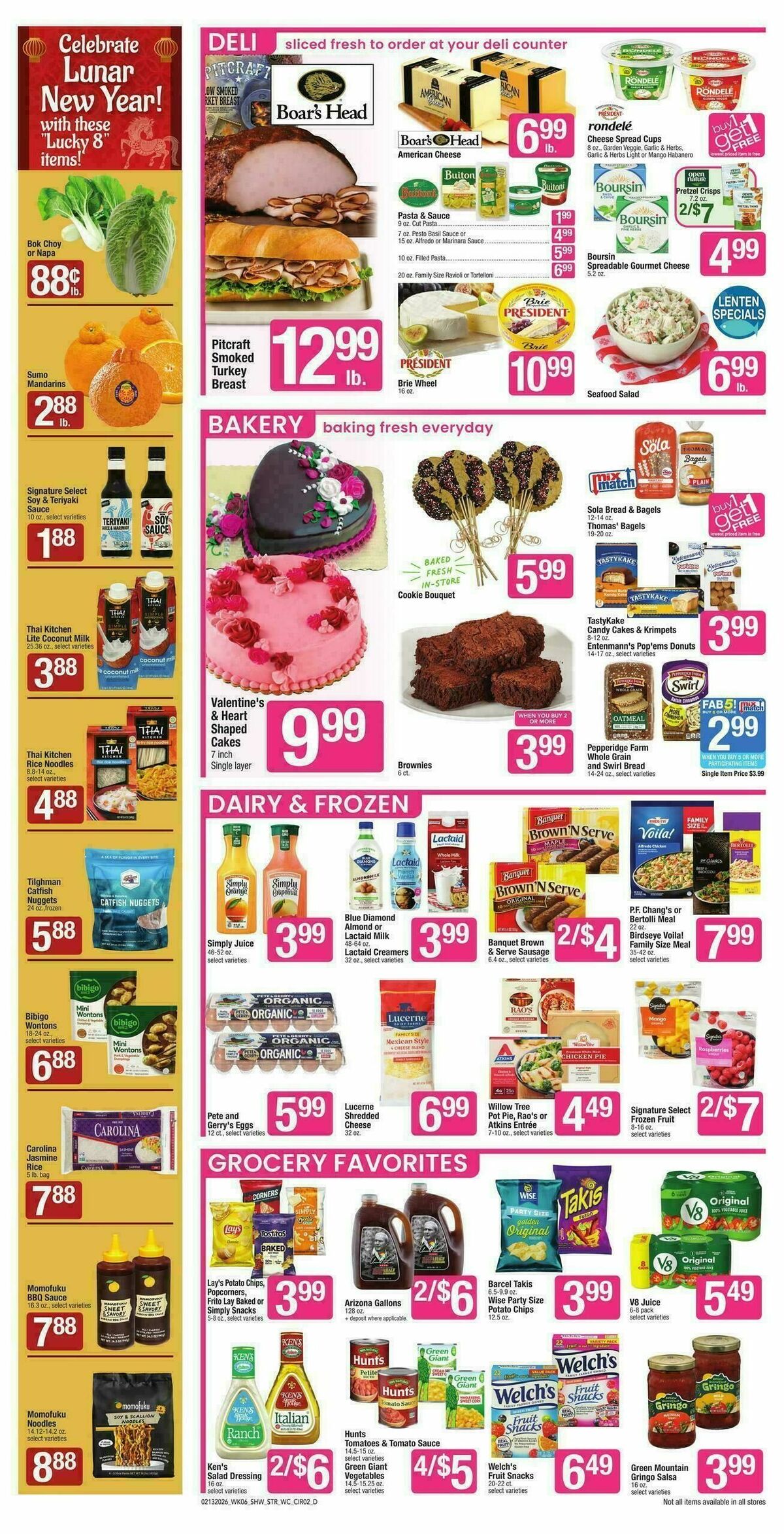 Star Market Weekly Ad from February 13