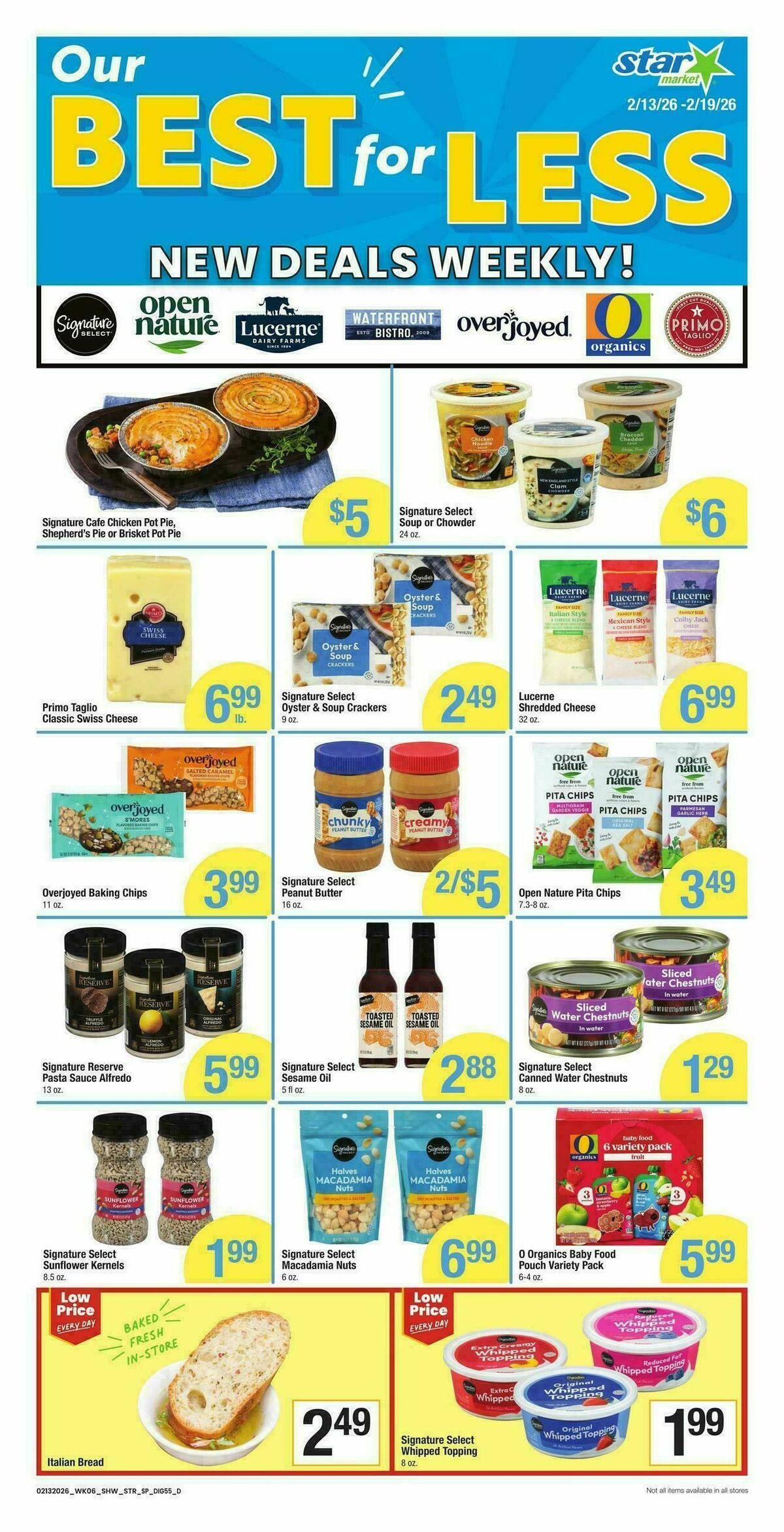 Star Market Weekly Ad from February 13