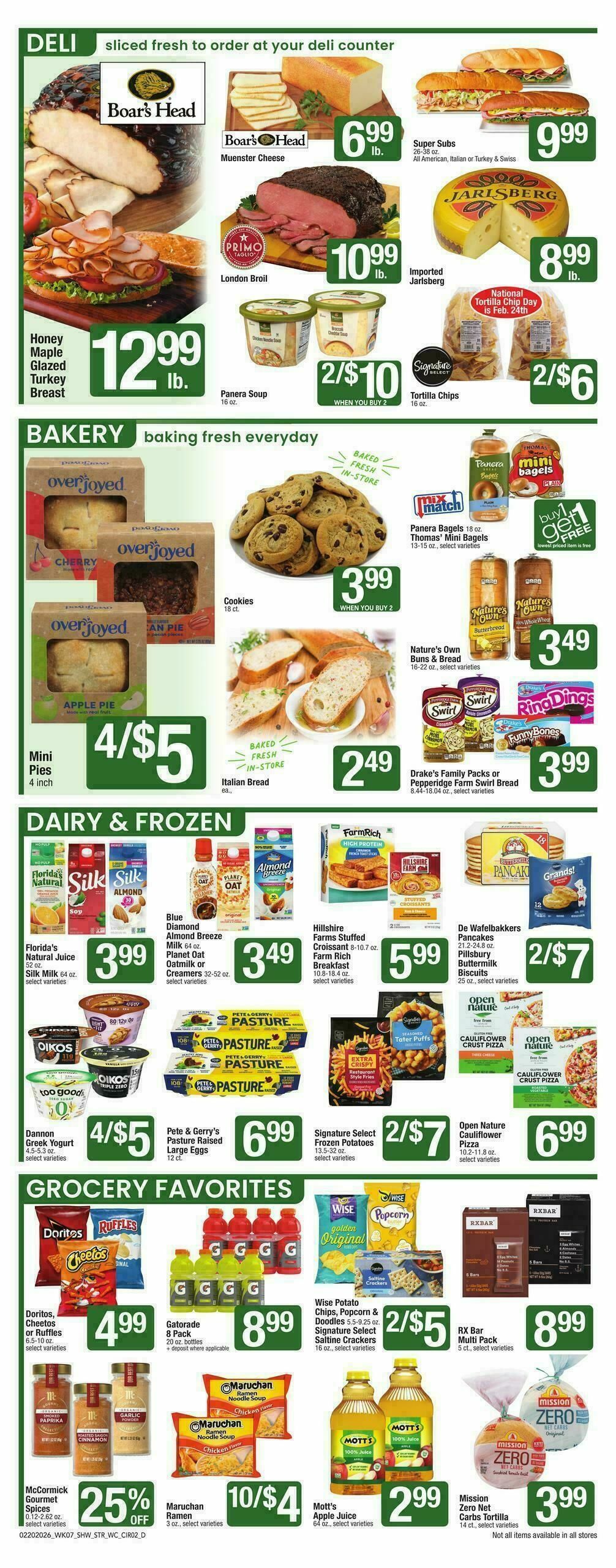 Star Market Weekly Ad from February 20