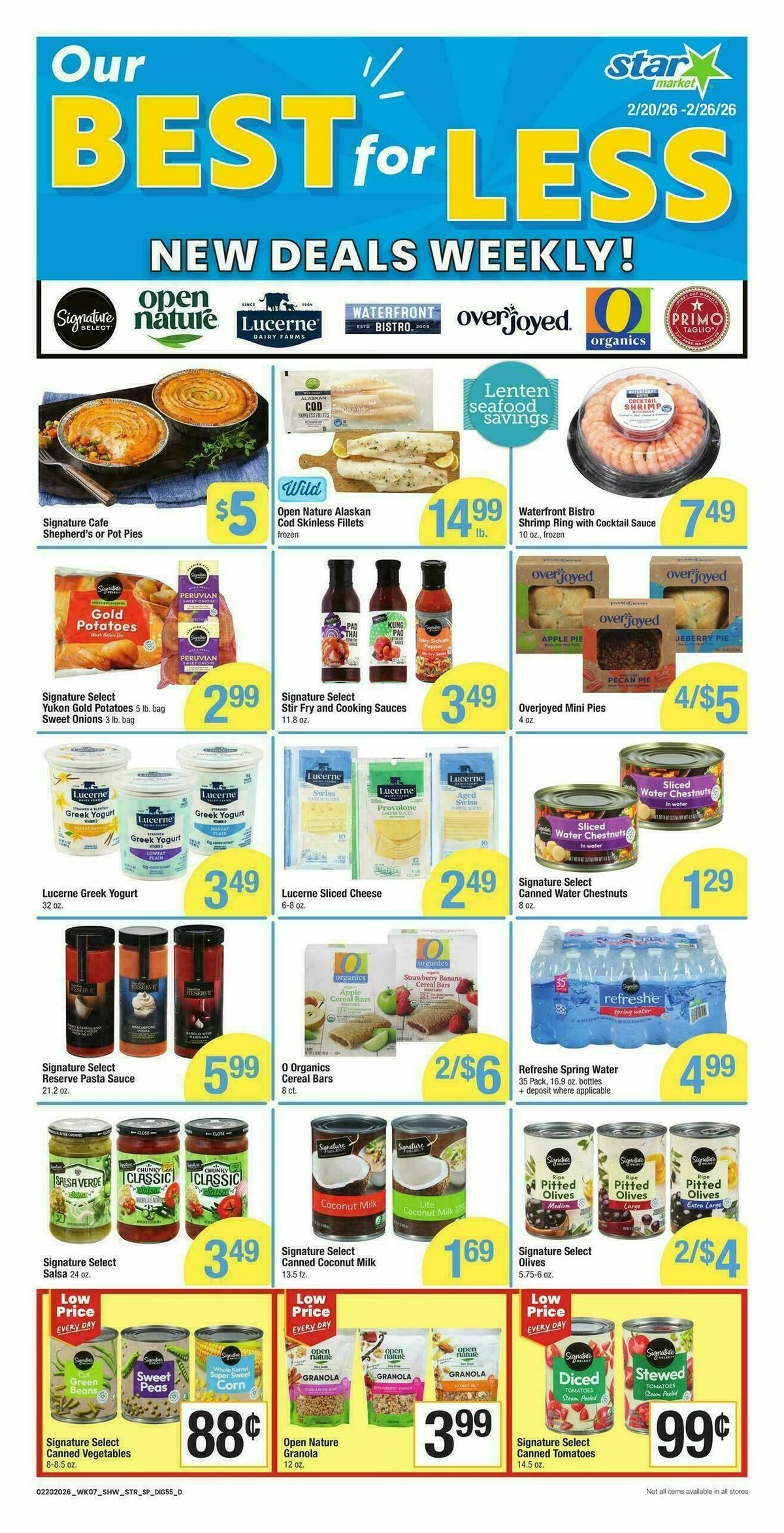 Star Market Weekly Ad from February 20