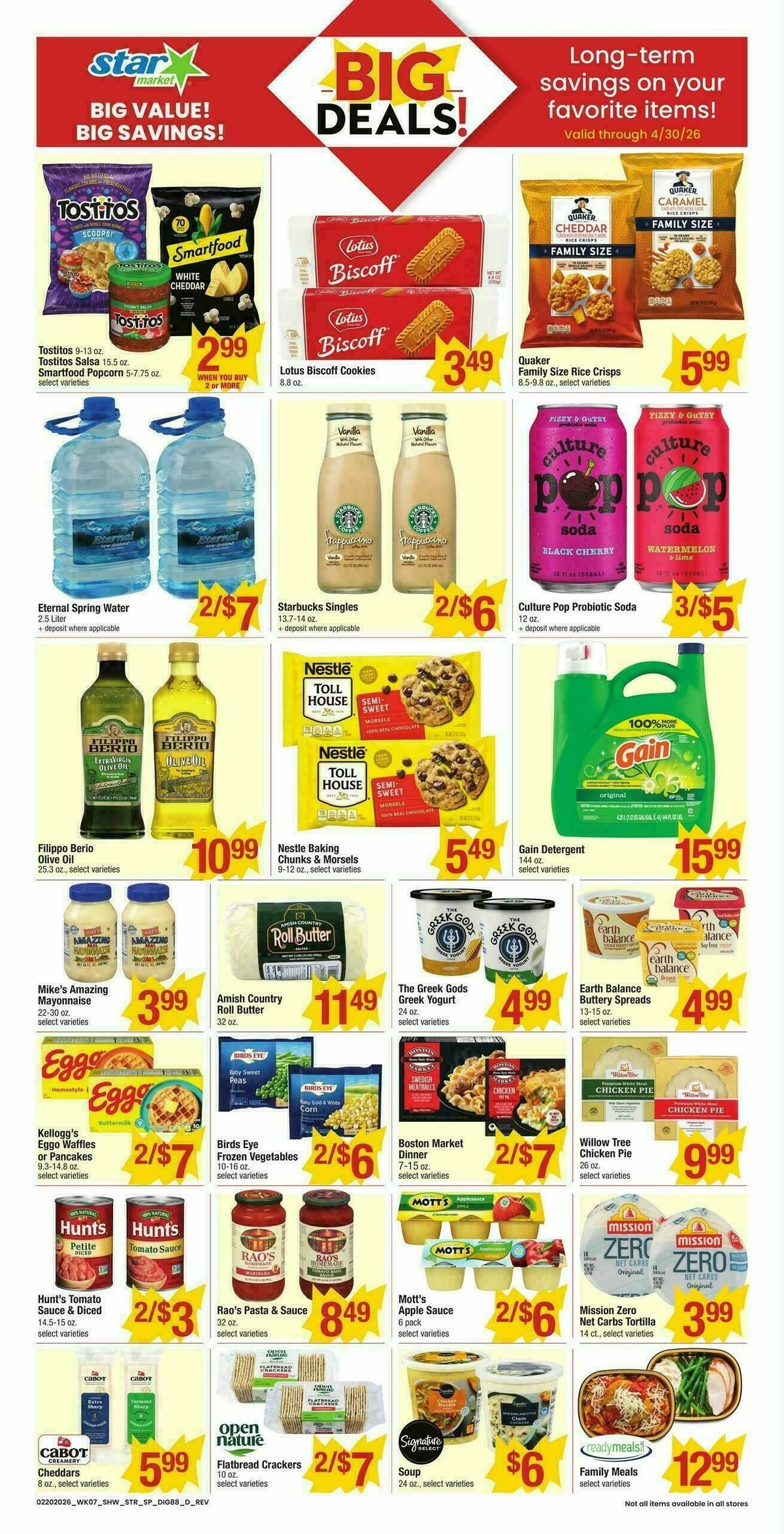 Star Market Weekly Ad from February 20