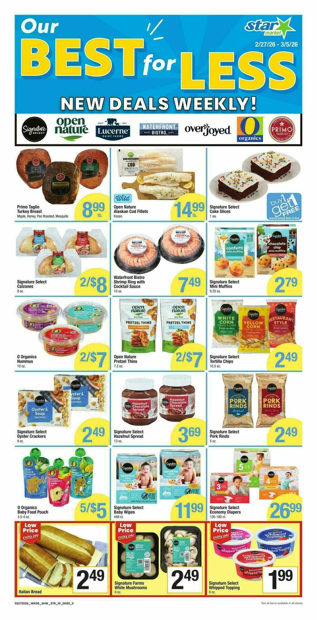 Star Market Weekly Ad from February 27