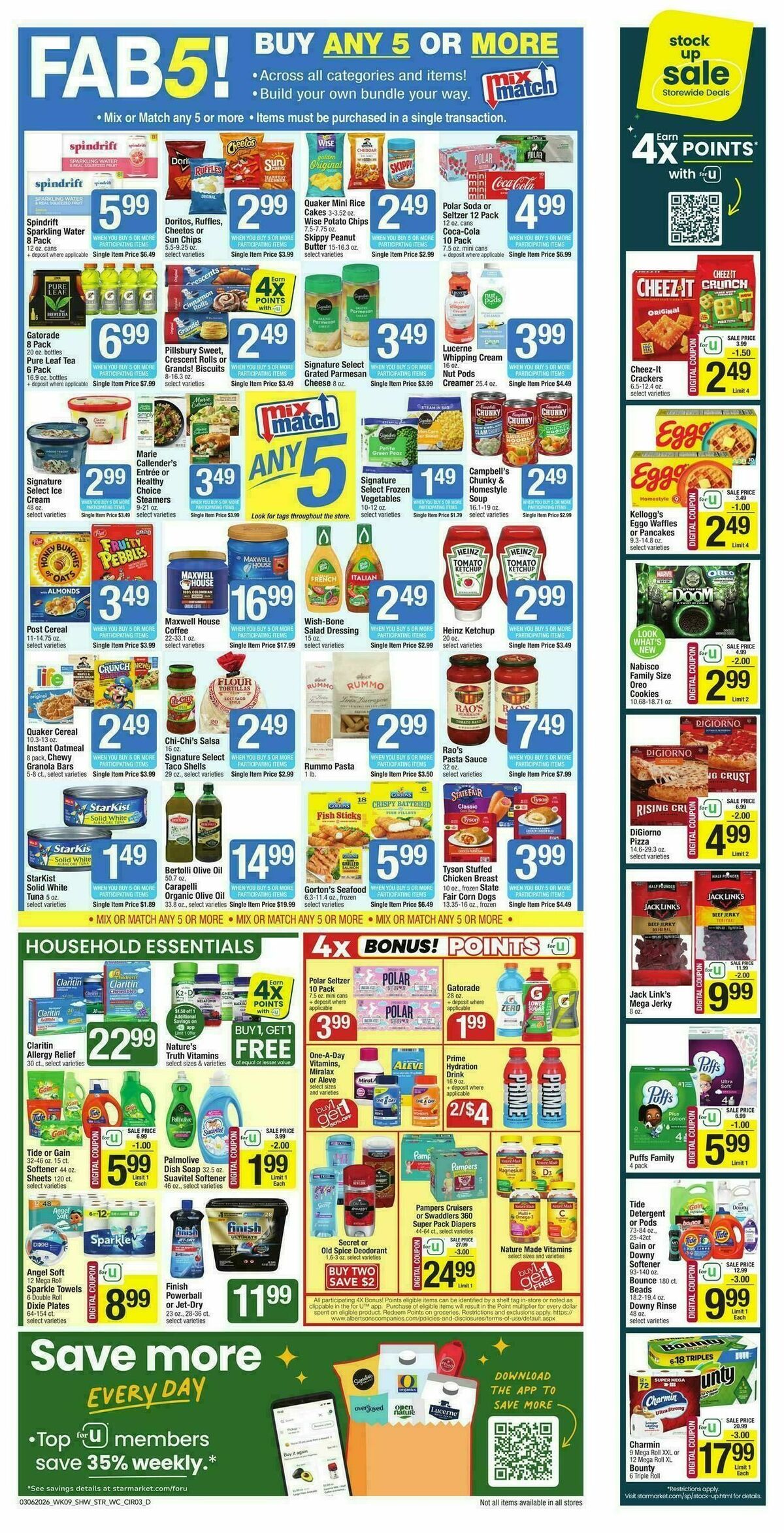 Star Market Weekly Ad from March 6