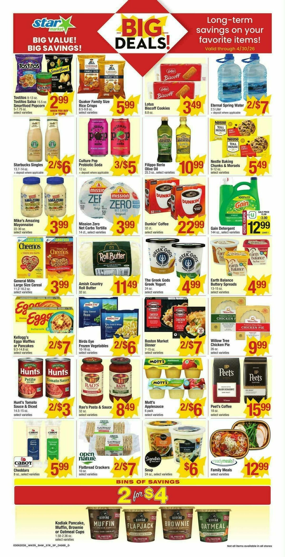 Star Market Weekly Ad from March 6