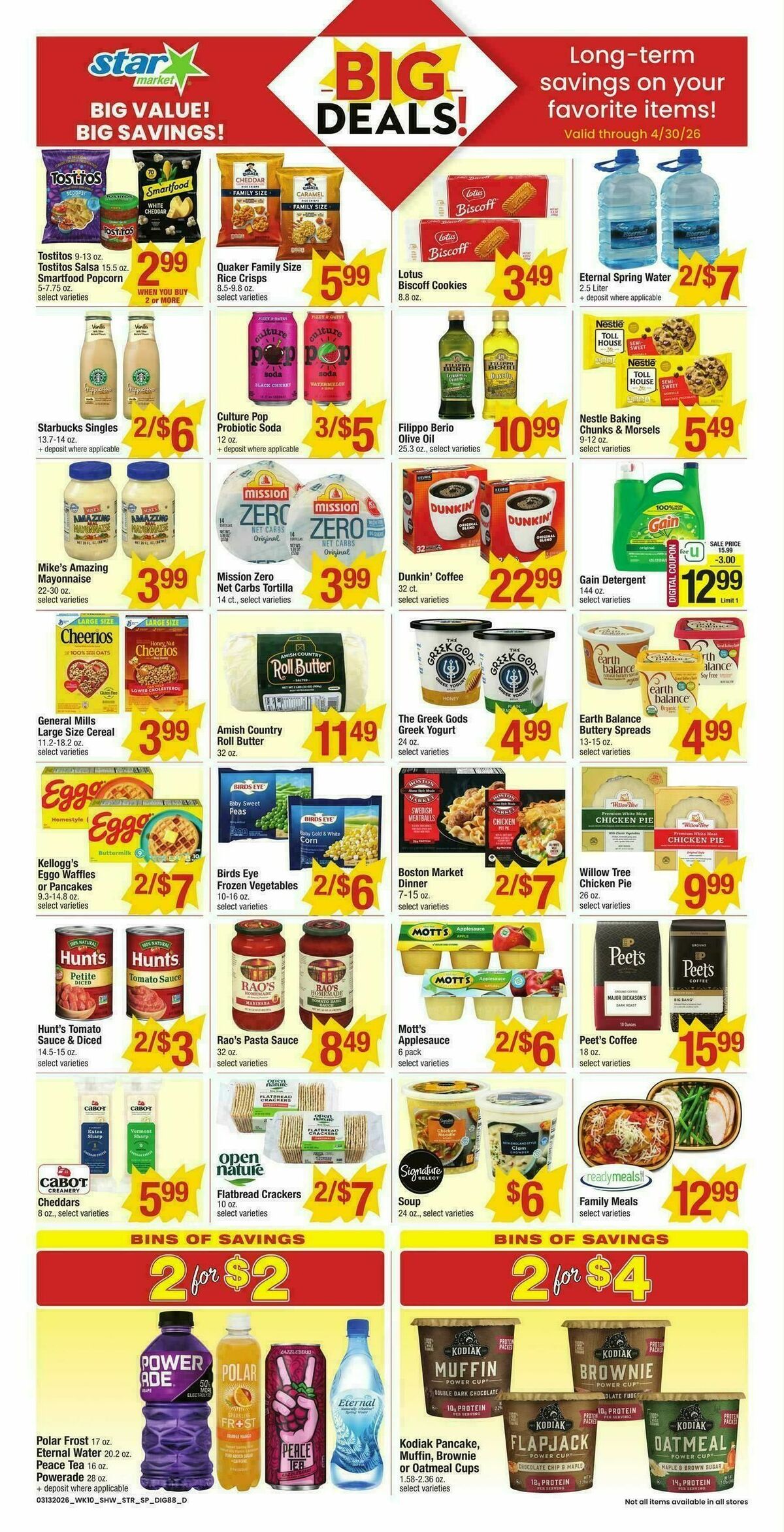 Star Market Weekly Ad from March 13