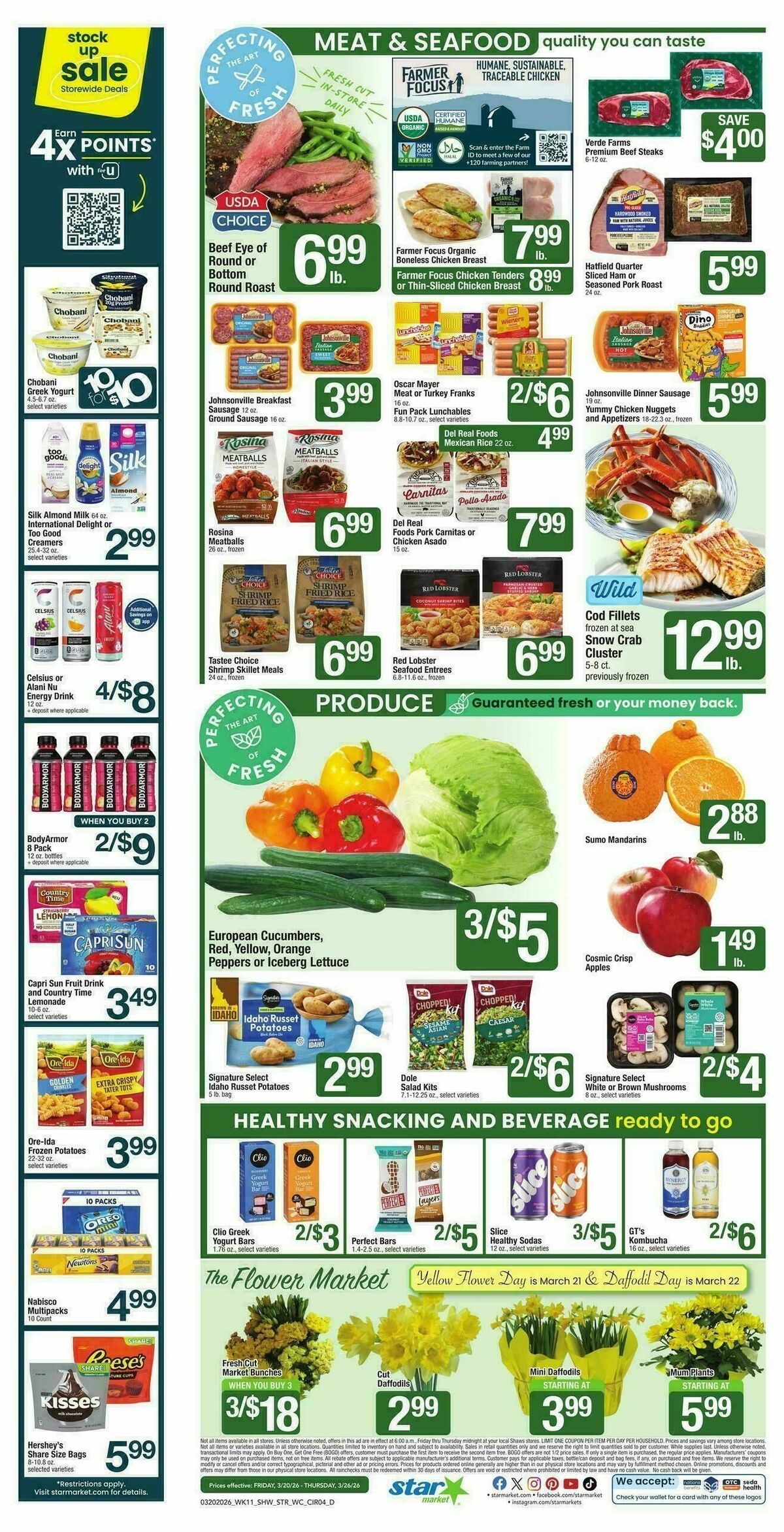 Star Market Weekly Ad from March 20