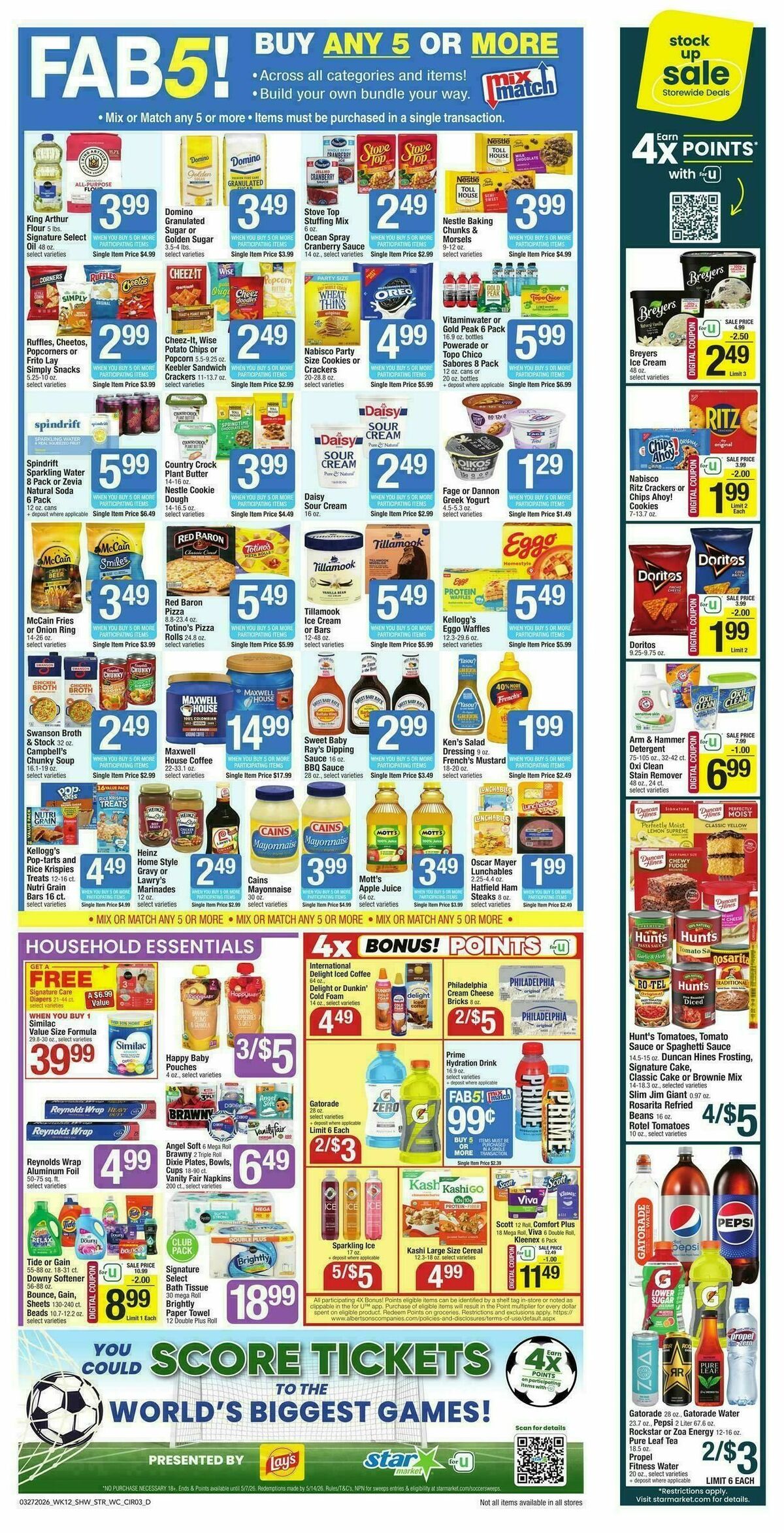 Star Market Weekly Ad from March 27