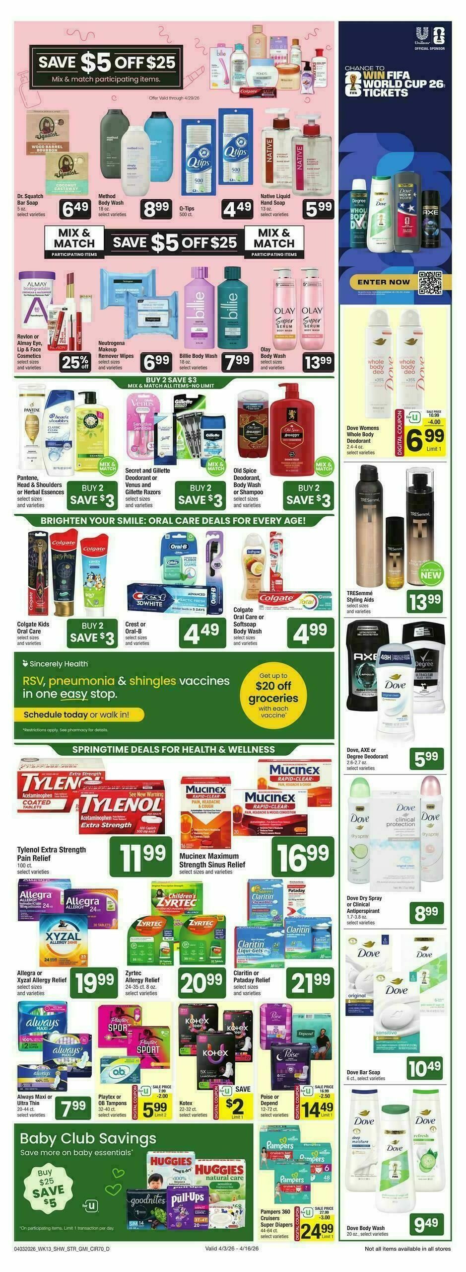 Star Market Weekly Ad from April 3
