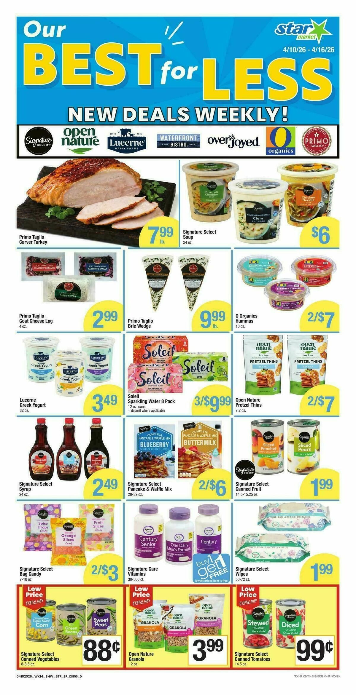 Star Market Weekly Ad from April 10