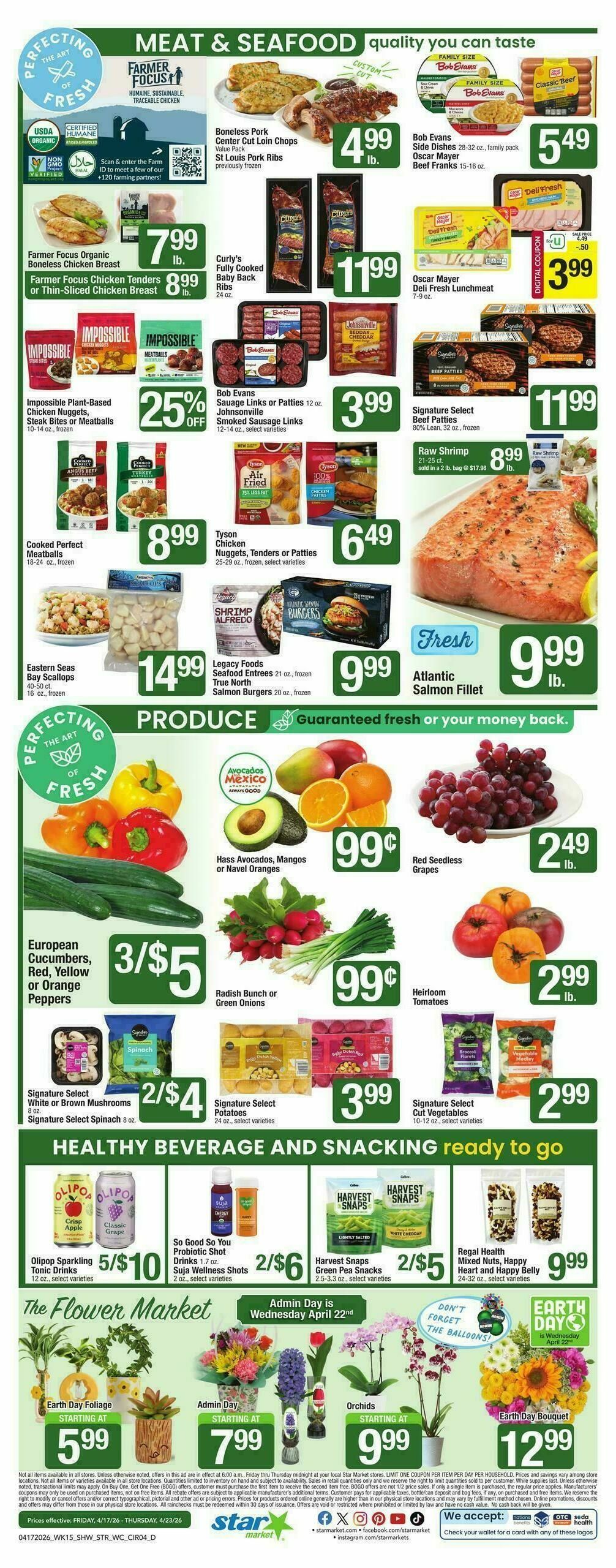 Star Market Weekly Ad from April 17