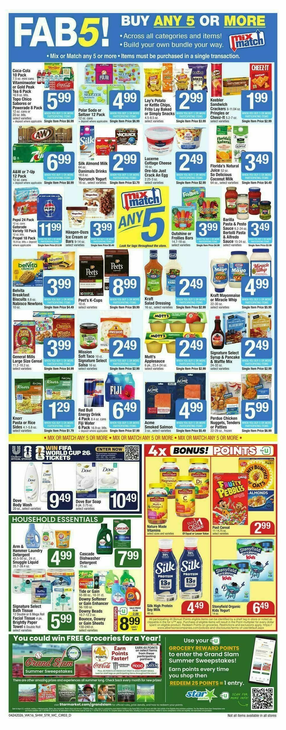 Star Market Weekly Ad from April 24