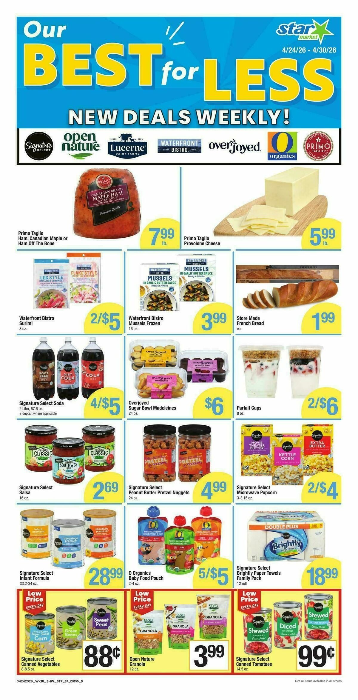 Star Market Weekly Ad from April 24