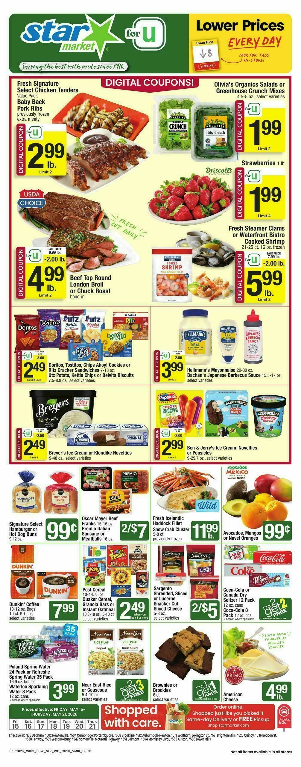 Star Market Weekly Ad from May 15