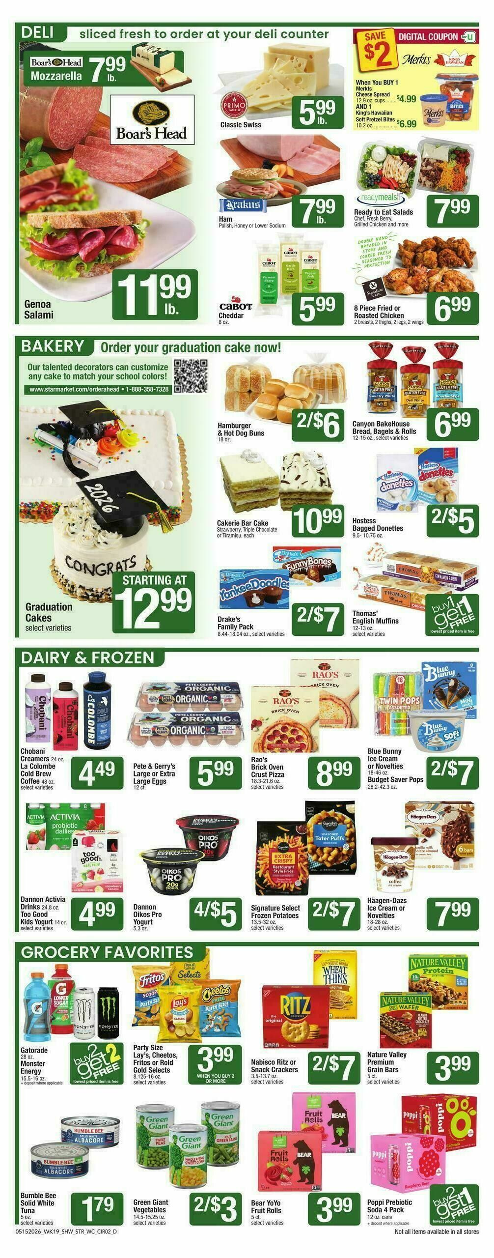 Star Market Weekly Ad from May 15