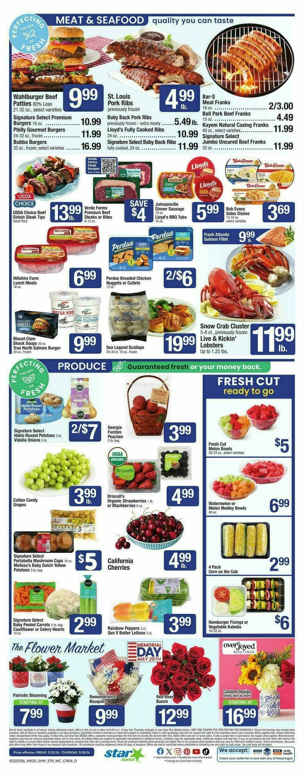 Star Market Weekly Ad from May 22