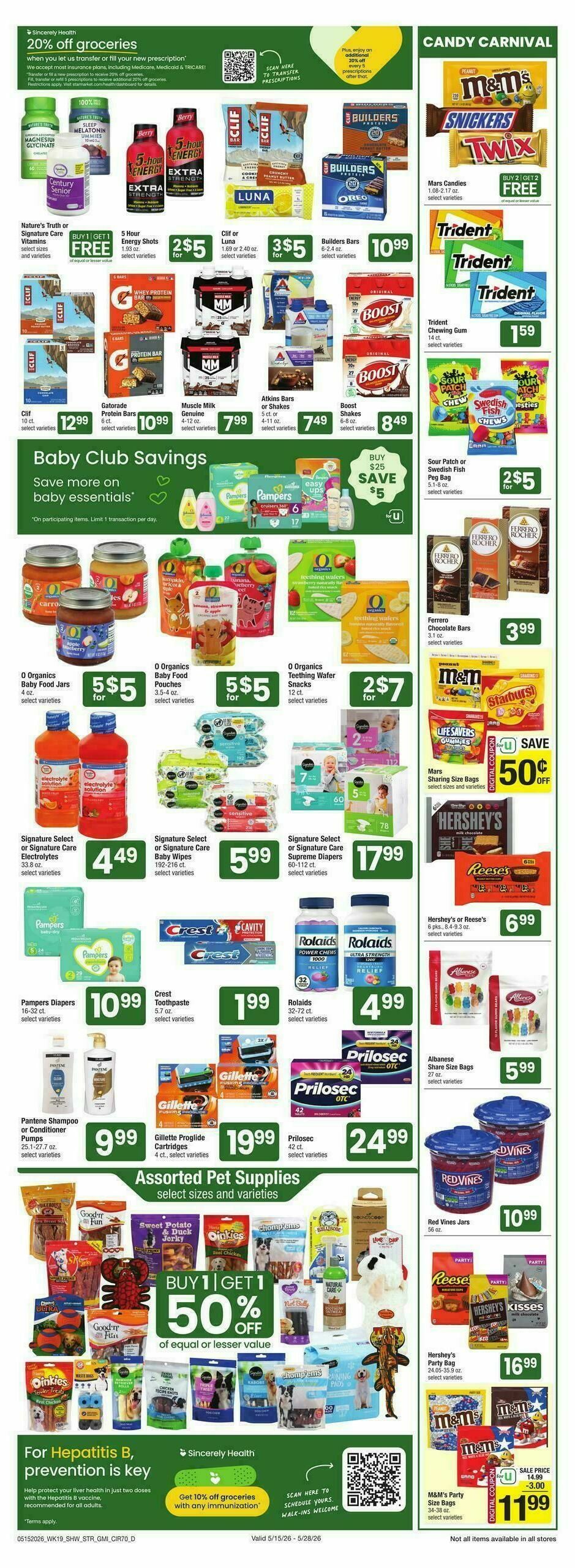 Star Market Weekly Ad from May 22