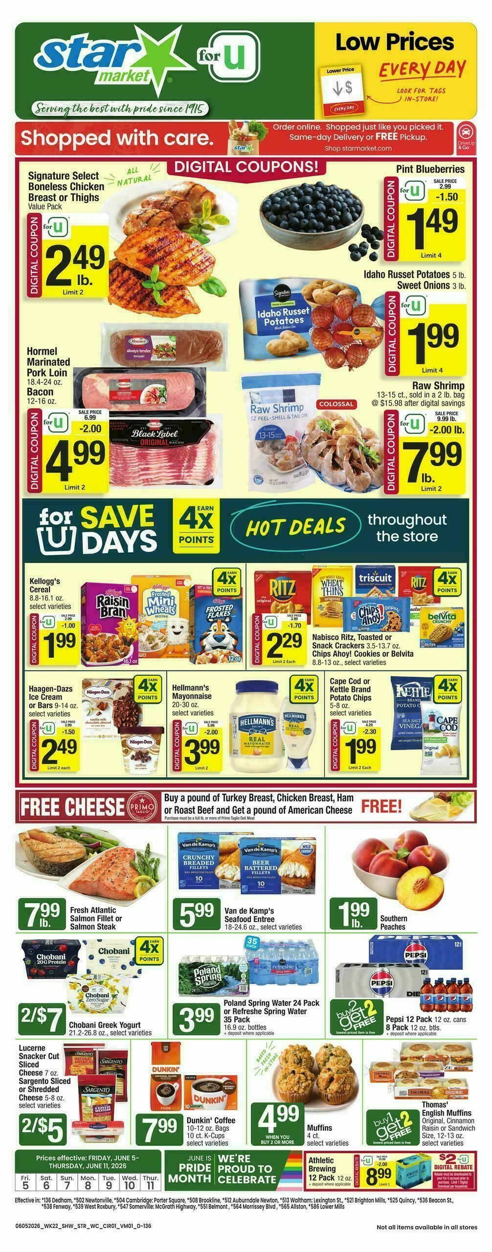 Star Market Weekly Ad from June 5