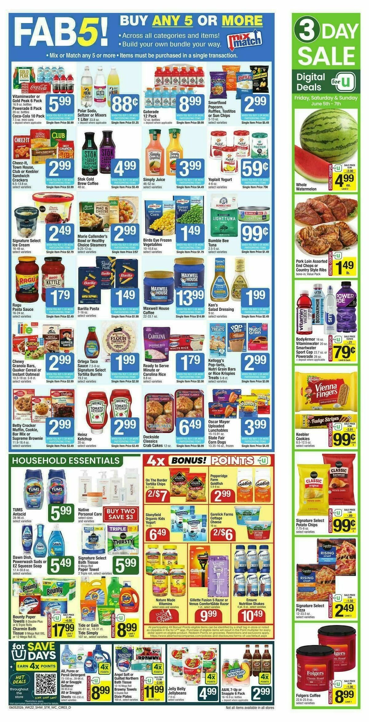 Star Market Weekly Ad from June 5