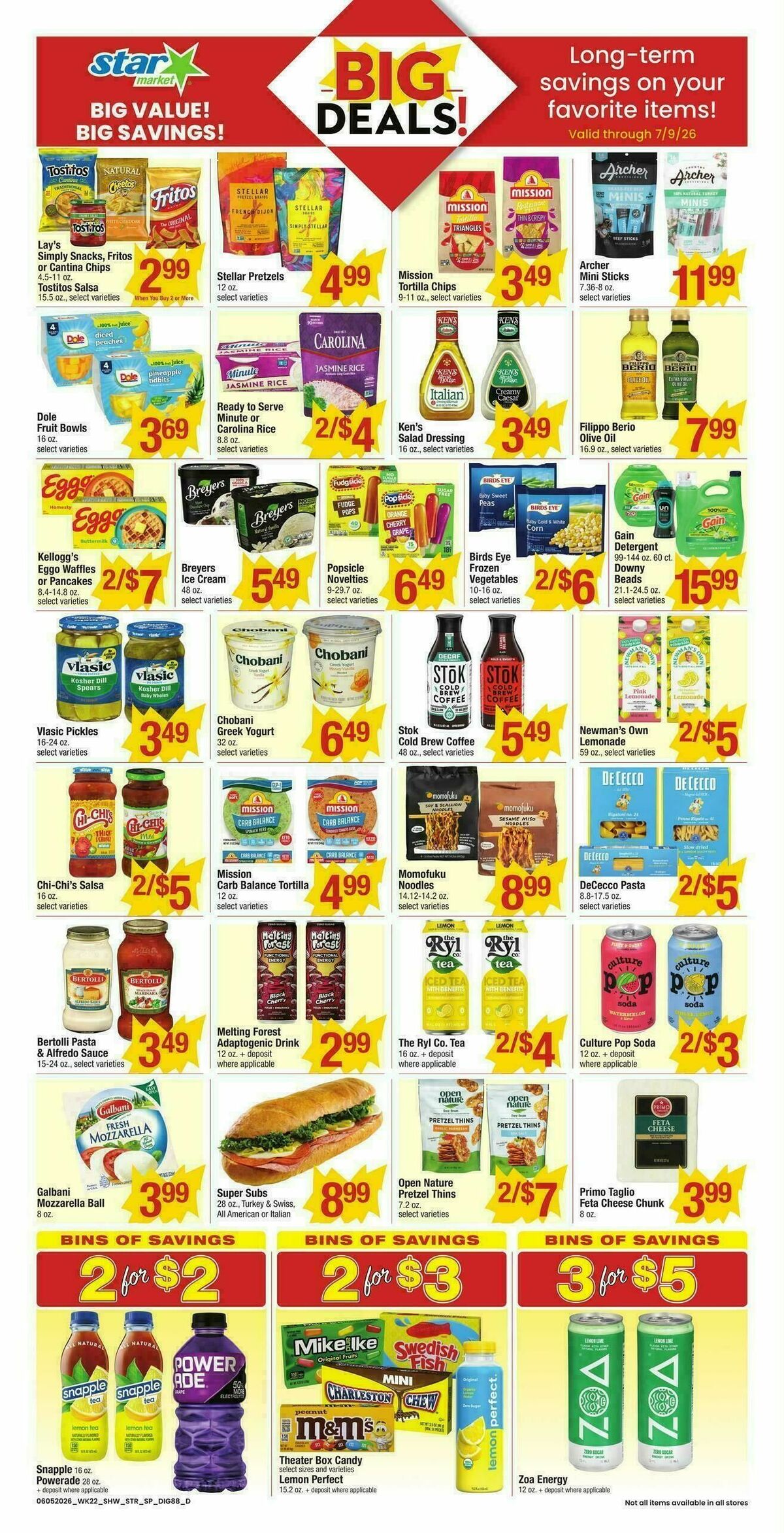 Star Market Weekly Ad from June 5