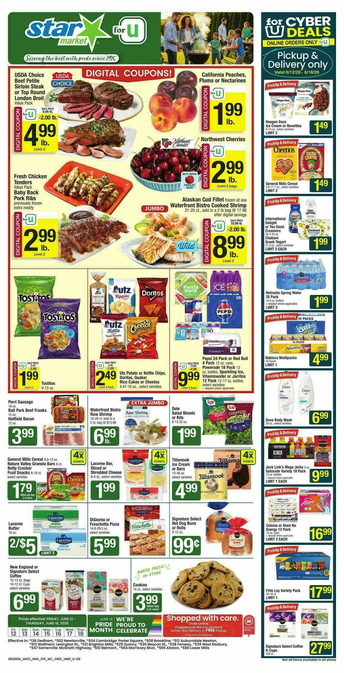 Star Market Weekly Ad from June 12
