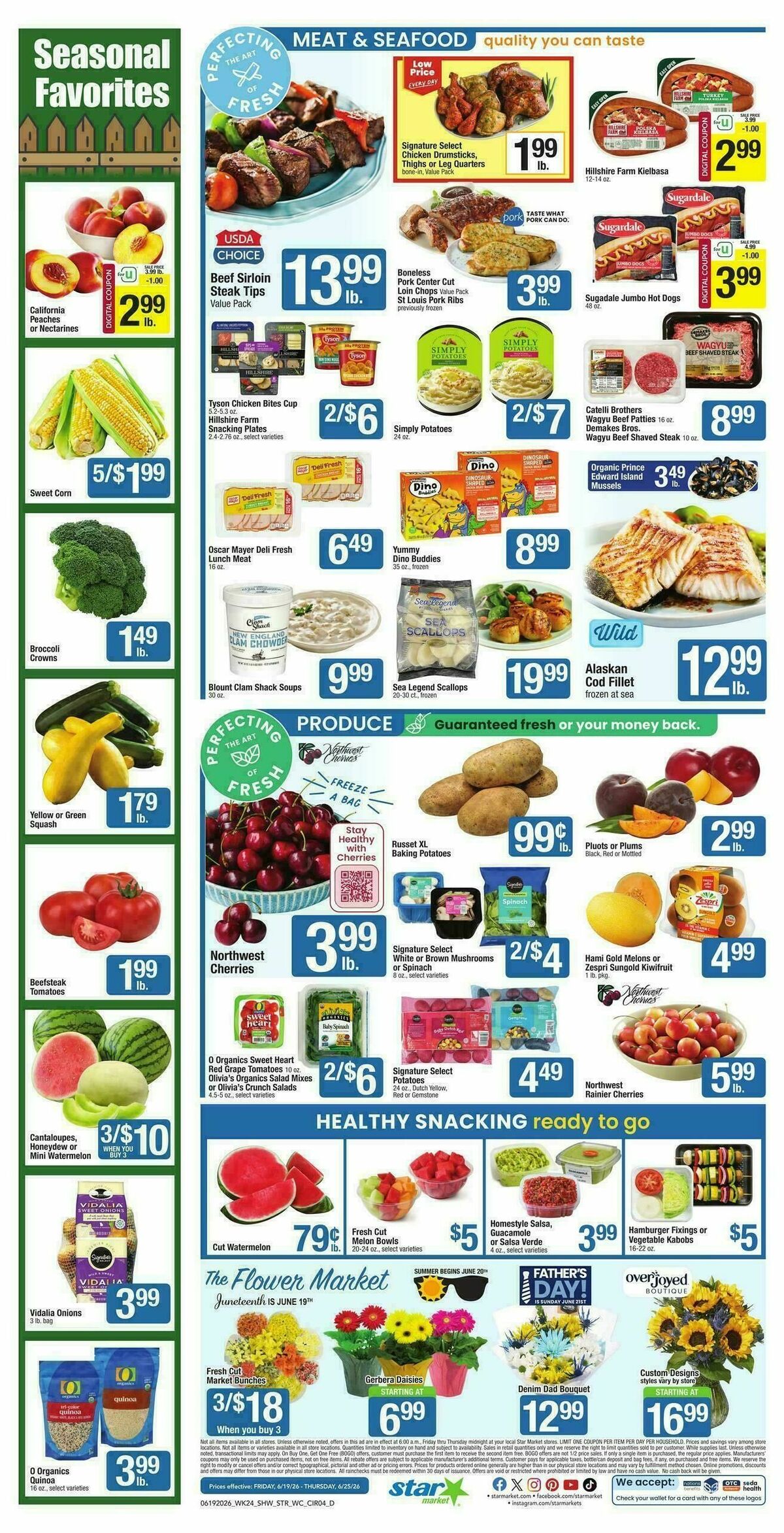 Star Market Weekly Ad from June 19