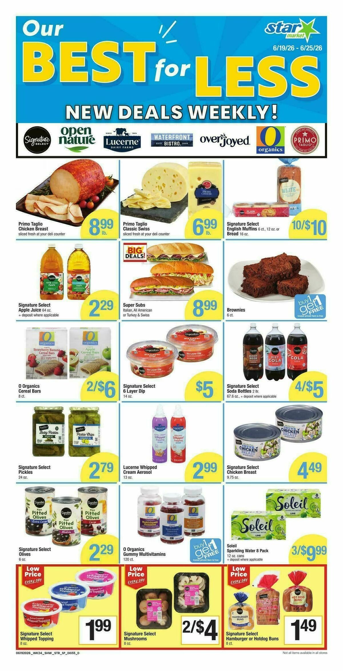Star Market Weekly Ad from June 19
