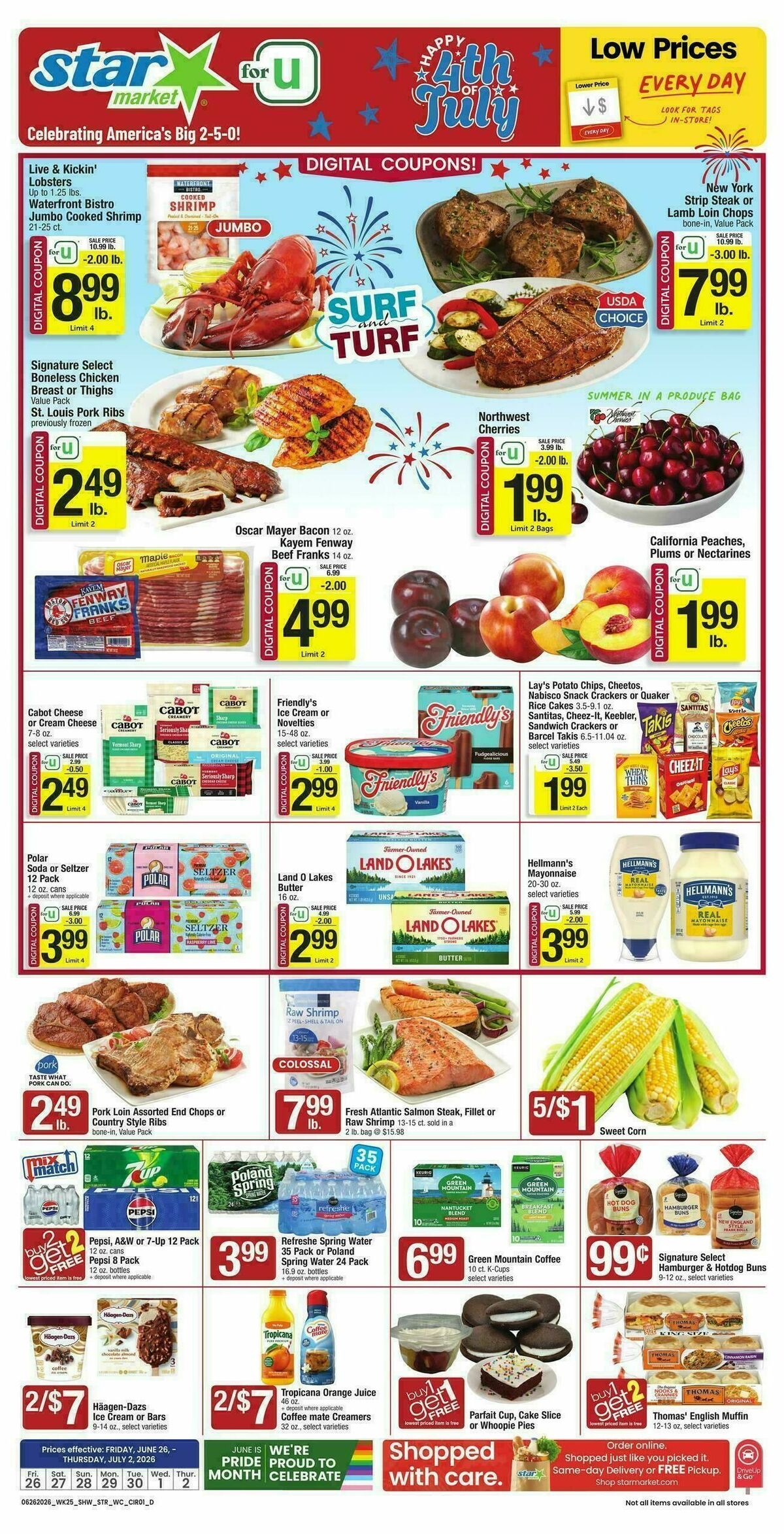 Star Market Weekly Ad from June 26