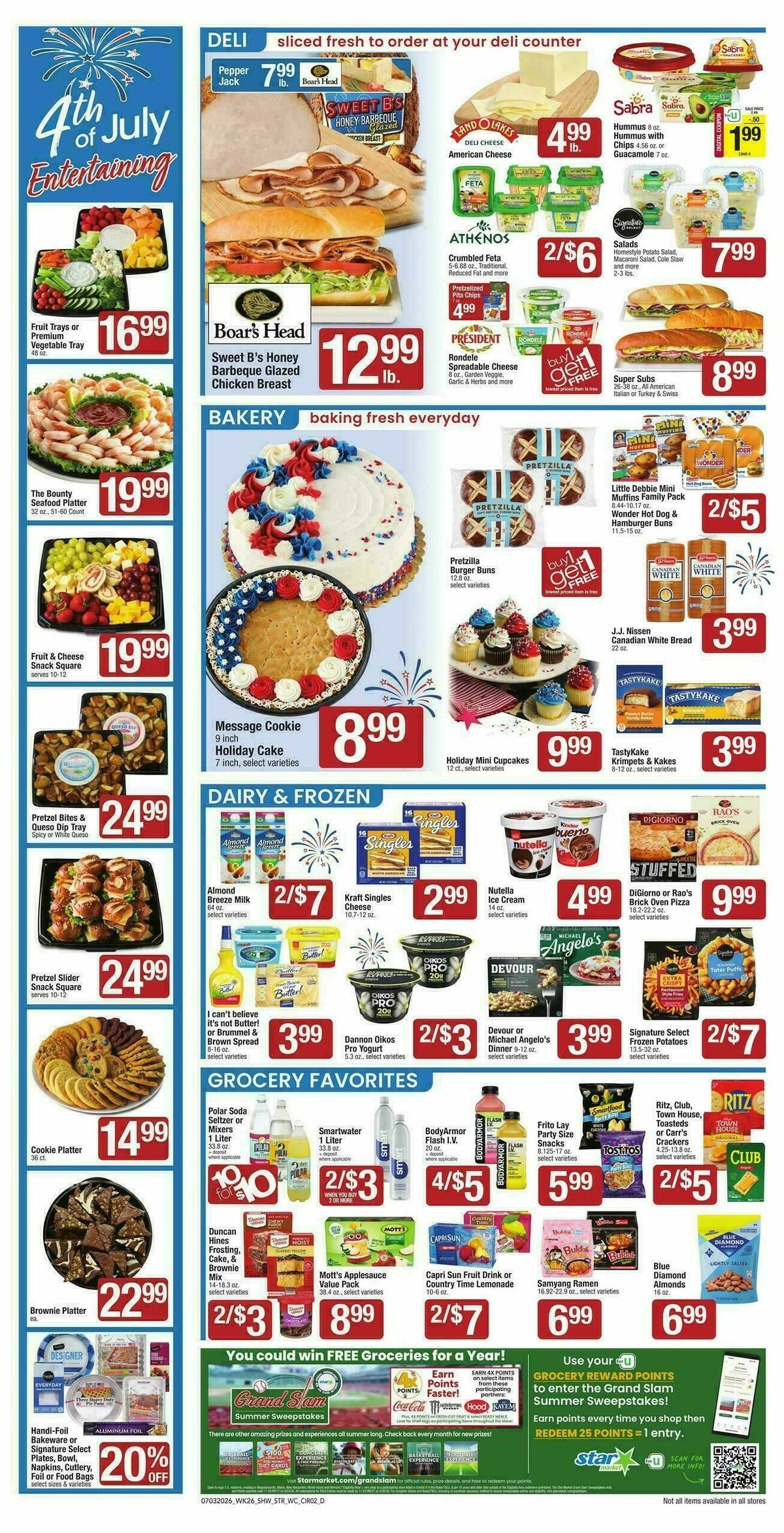 Star Market Weekly Ad from July 3