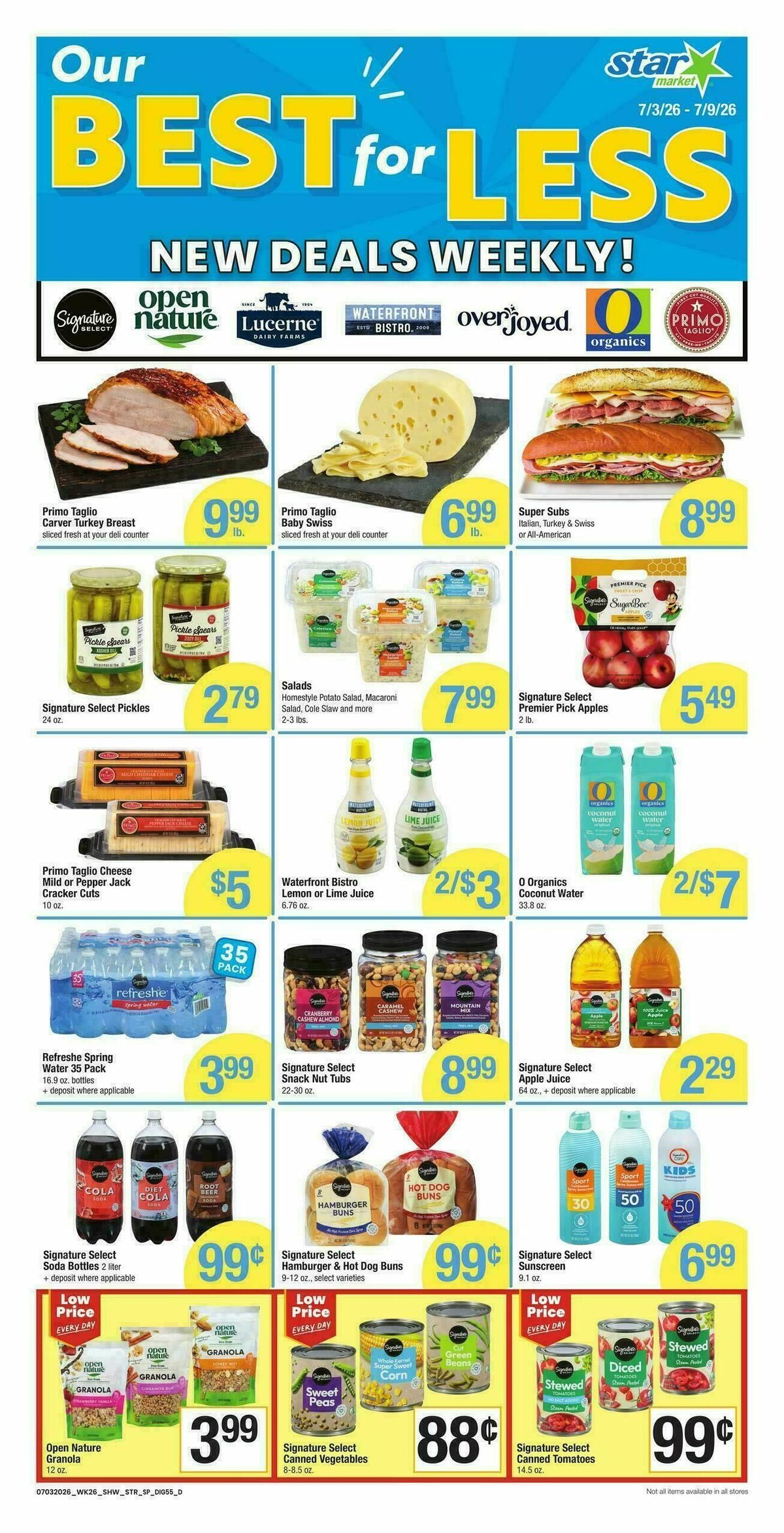 Star Market Weekly Ad from July 3