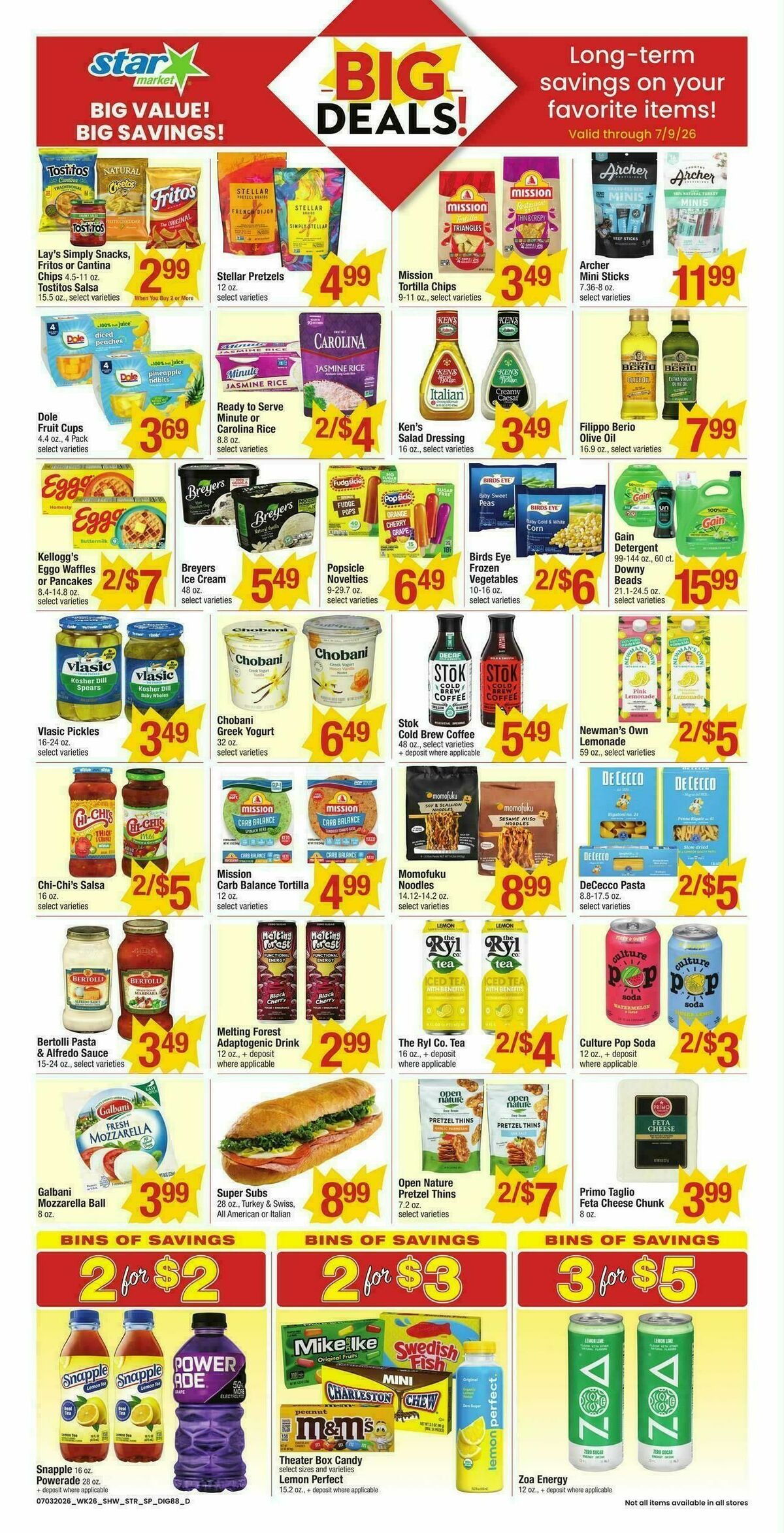 Star Market Weekly Ad from July 3