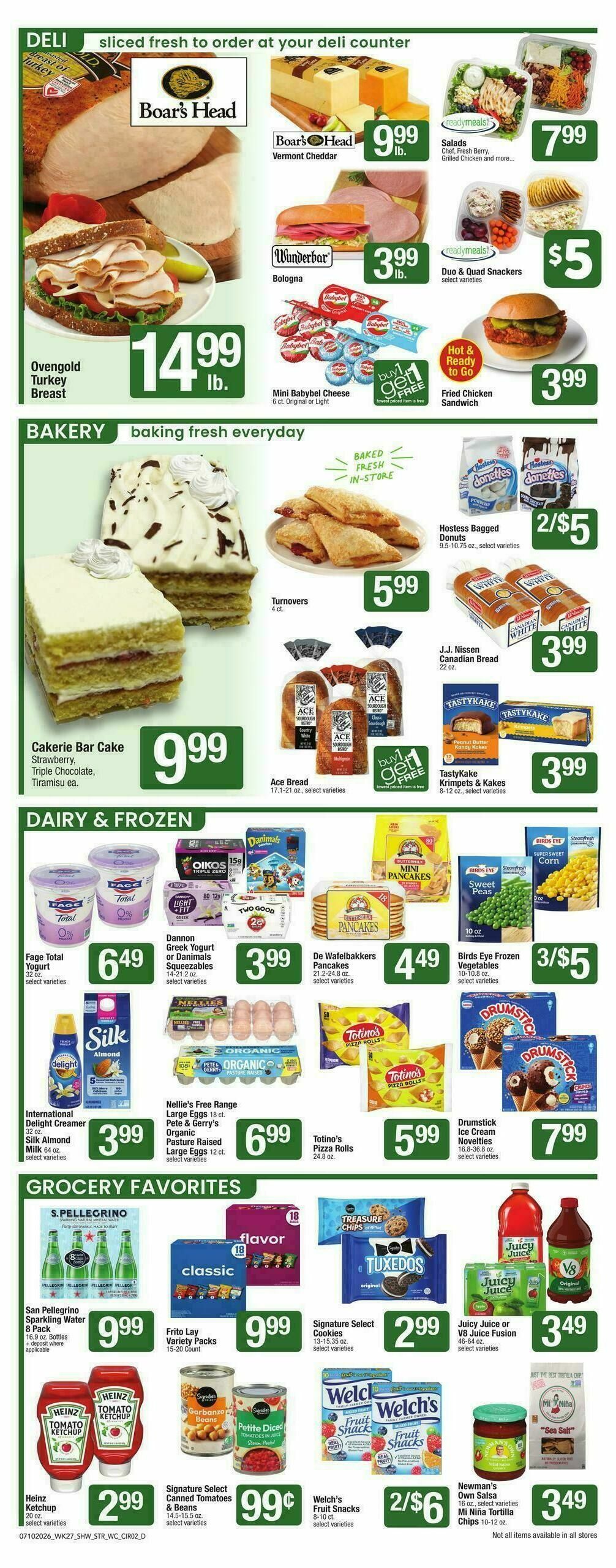 Star Market Weekly Ad from July 10
