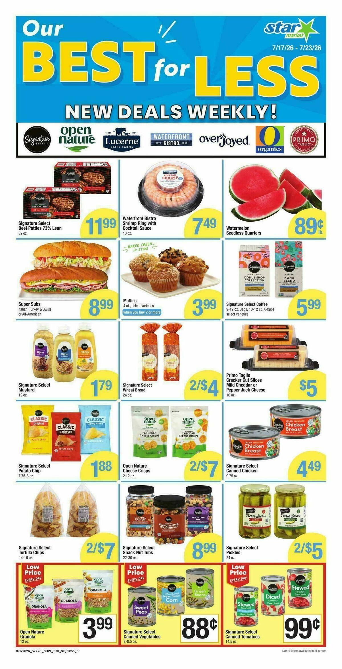 Star Market Weekly Ad from July 17