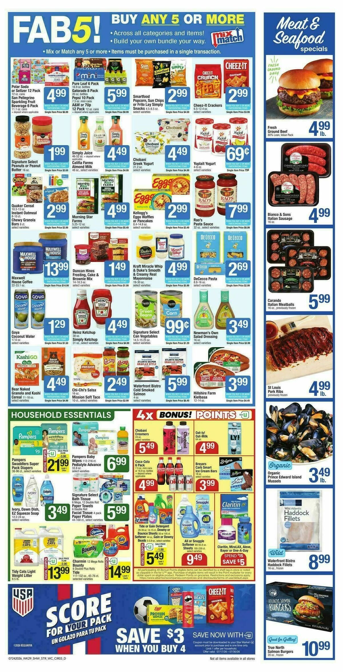 Star Market Weekly Ad from July 24