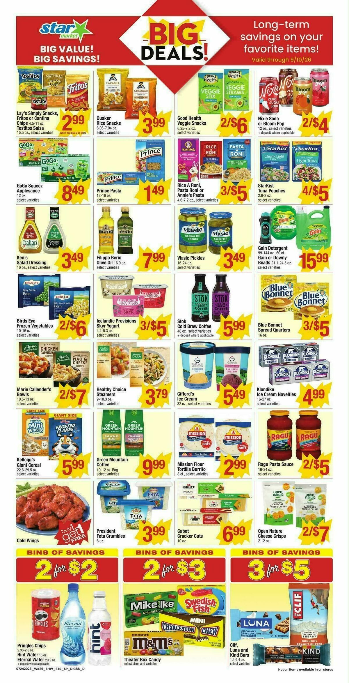 Star Market Weekly Ad from July 24