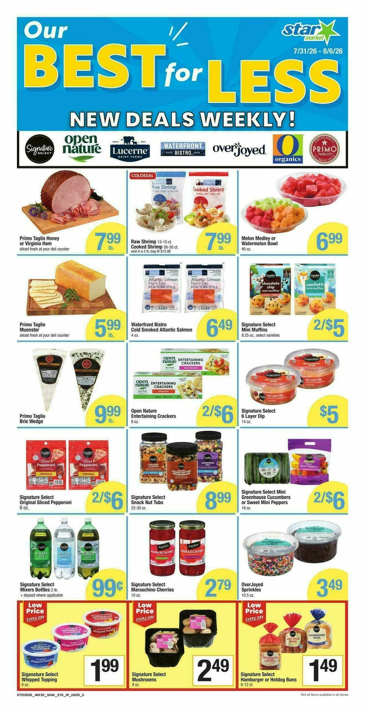 Star Market Weekly Ad from July 31