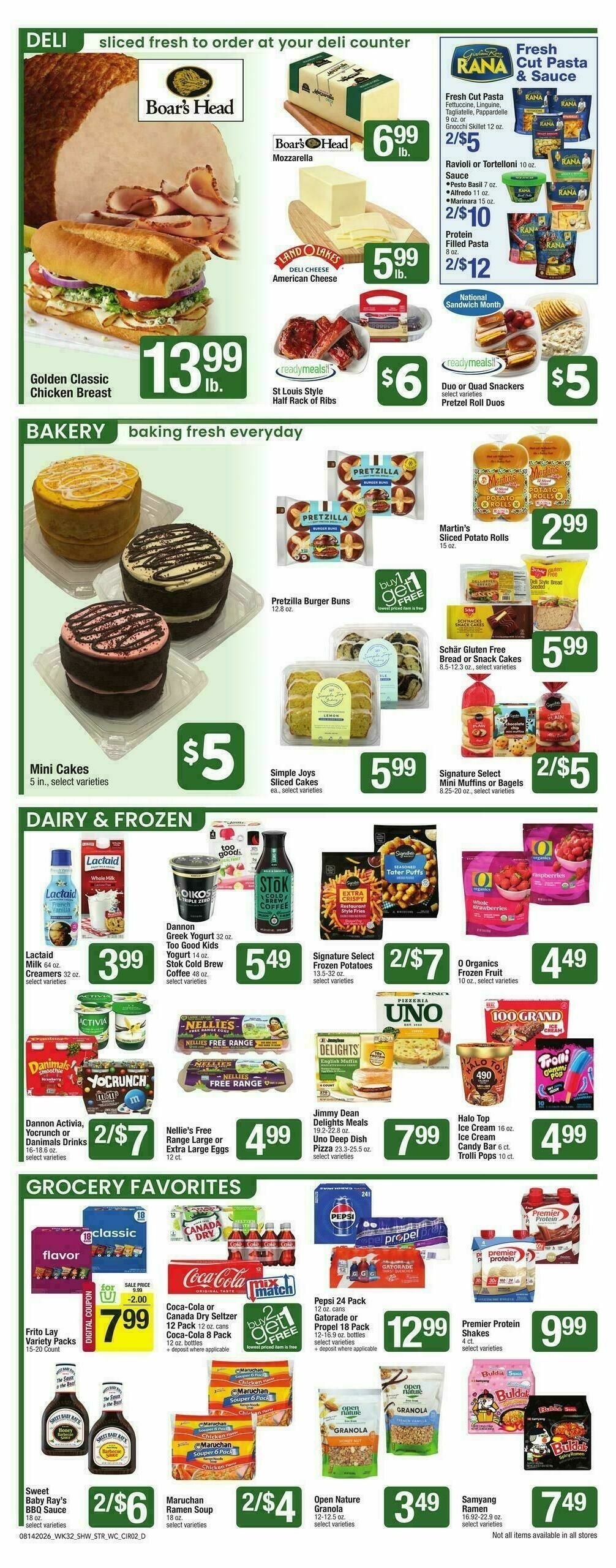 Star Market Weekly Ad from August 14