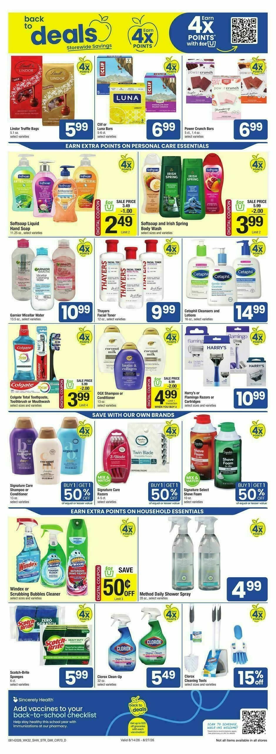 Star Market Weekly Ad from August 21