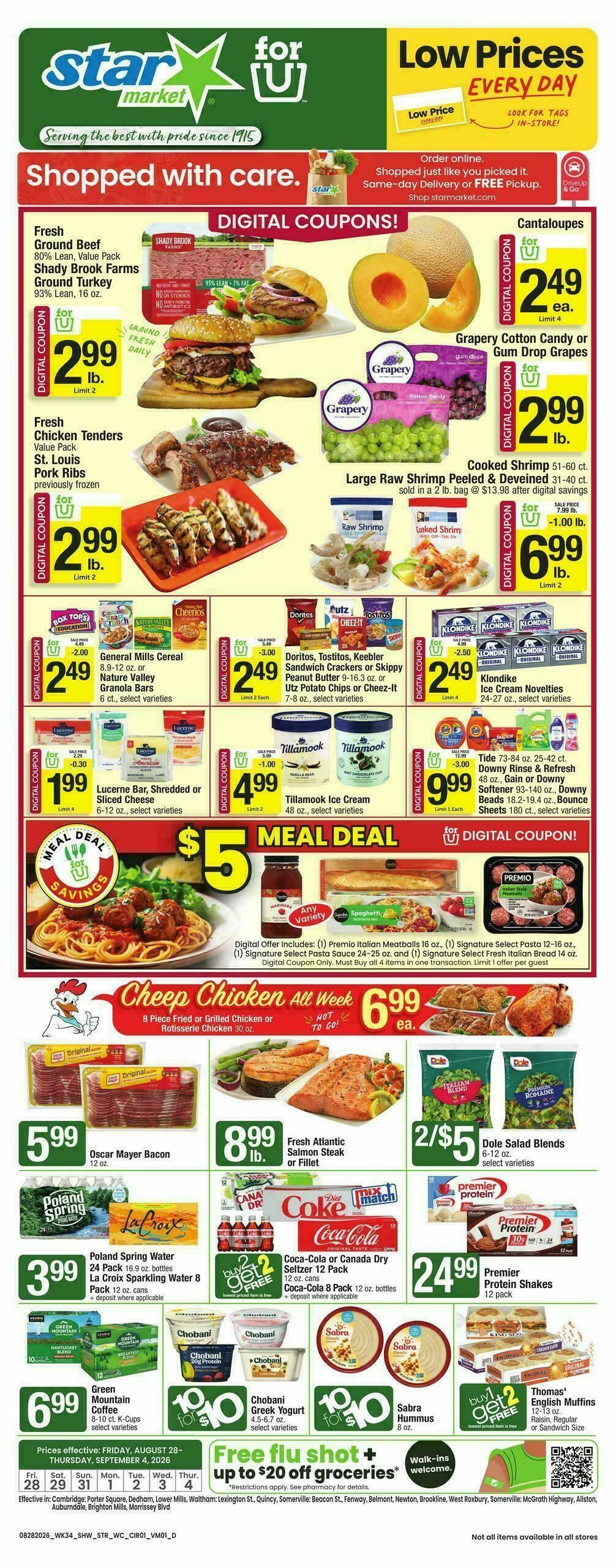 Star Market Weekly Ad from August 28