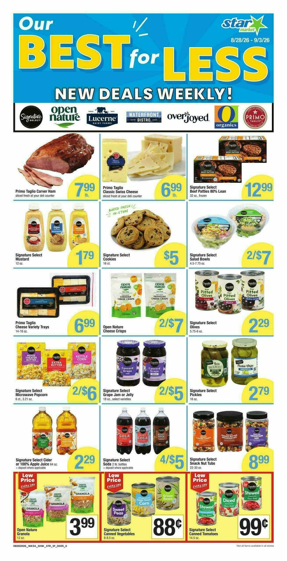 Star Market Weekly Ad from August 28