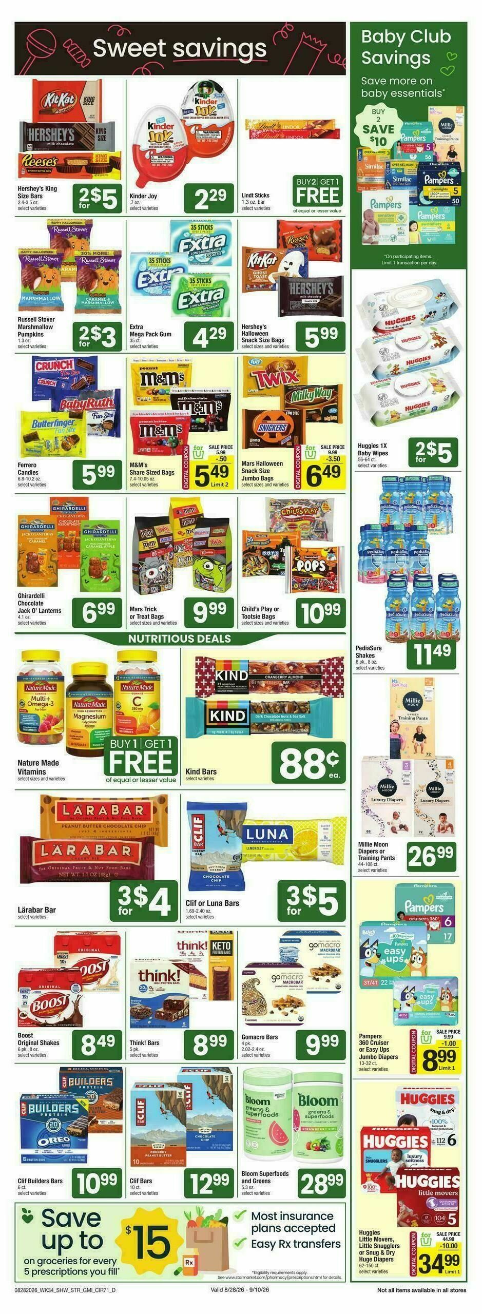 Star Market Weekly Ad from September 4